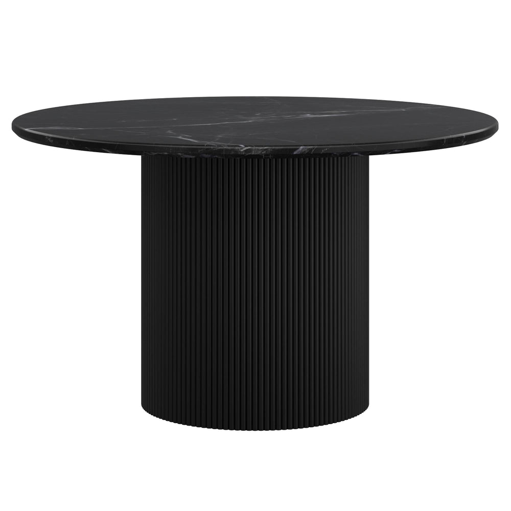  !nspire Jilsa 201-551BLK Round Dining Table - Black IMAGE 5