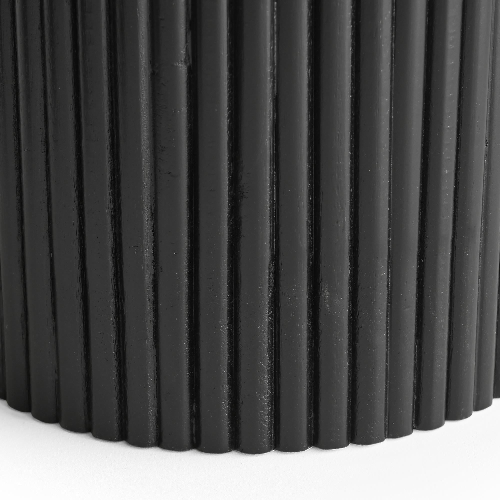  !nspire Jilsa 201-551BLK Round Dining Table - Black IMAGE 6