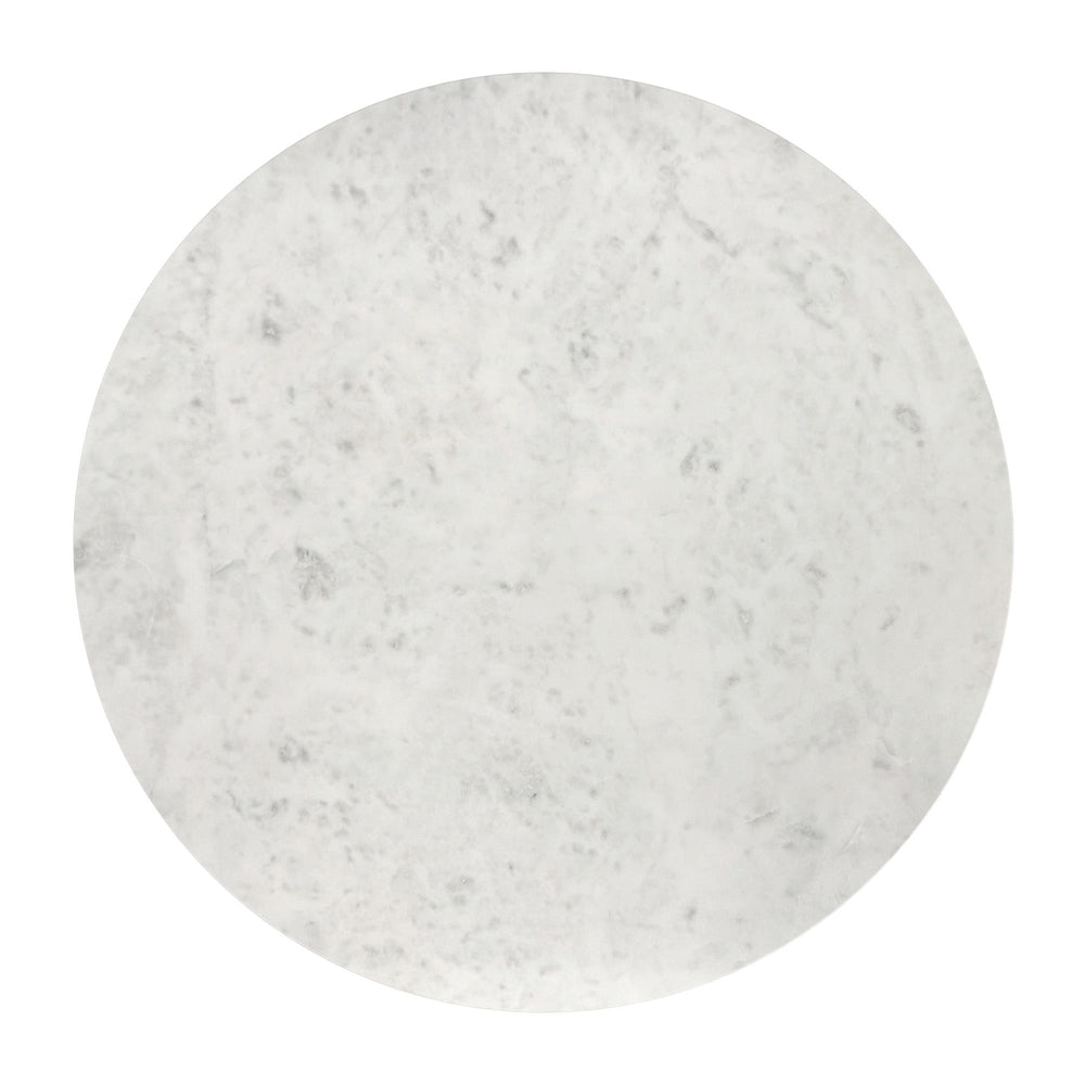  !nspire Jilsa 501-551WAL Accent Table - Walnut & White IMAGE 7