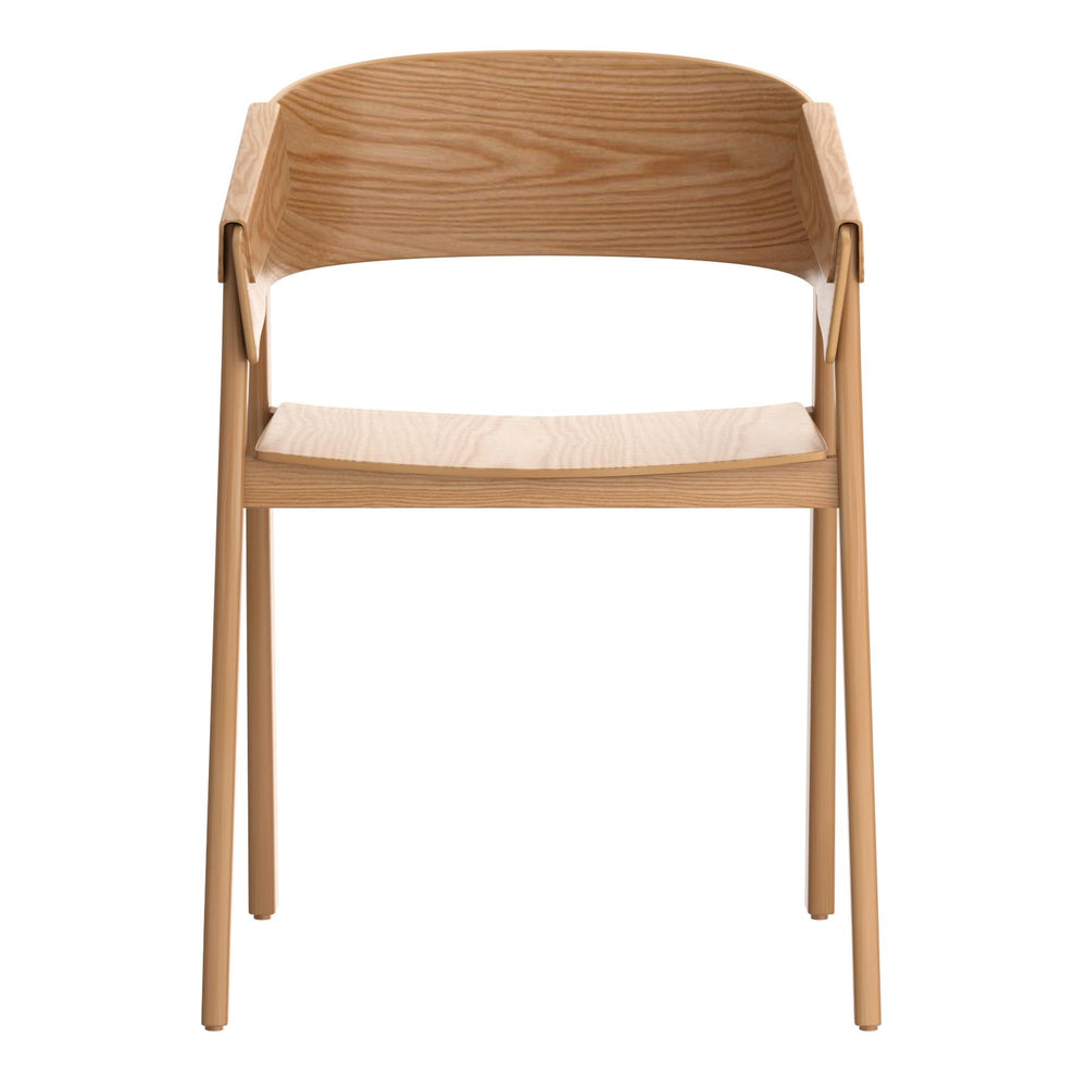  !nspire Mateo 202-563NAT Contract Grade Chair - Natural IMAGE 5