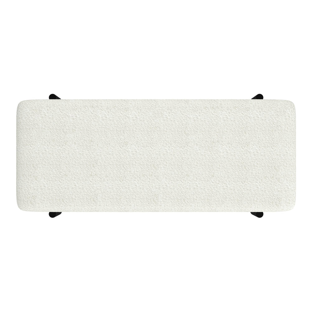  !nspire Odell 401-550IV Storage Bench - Ivory & Black IMAGE 7