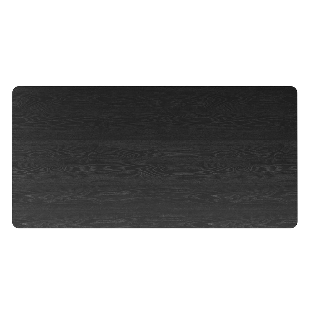  !nspire Sangra 201-751BLKLG 79" Large Rectangular Dining Table - Black IMAGE 7