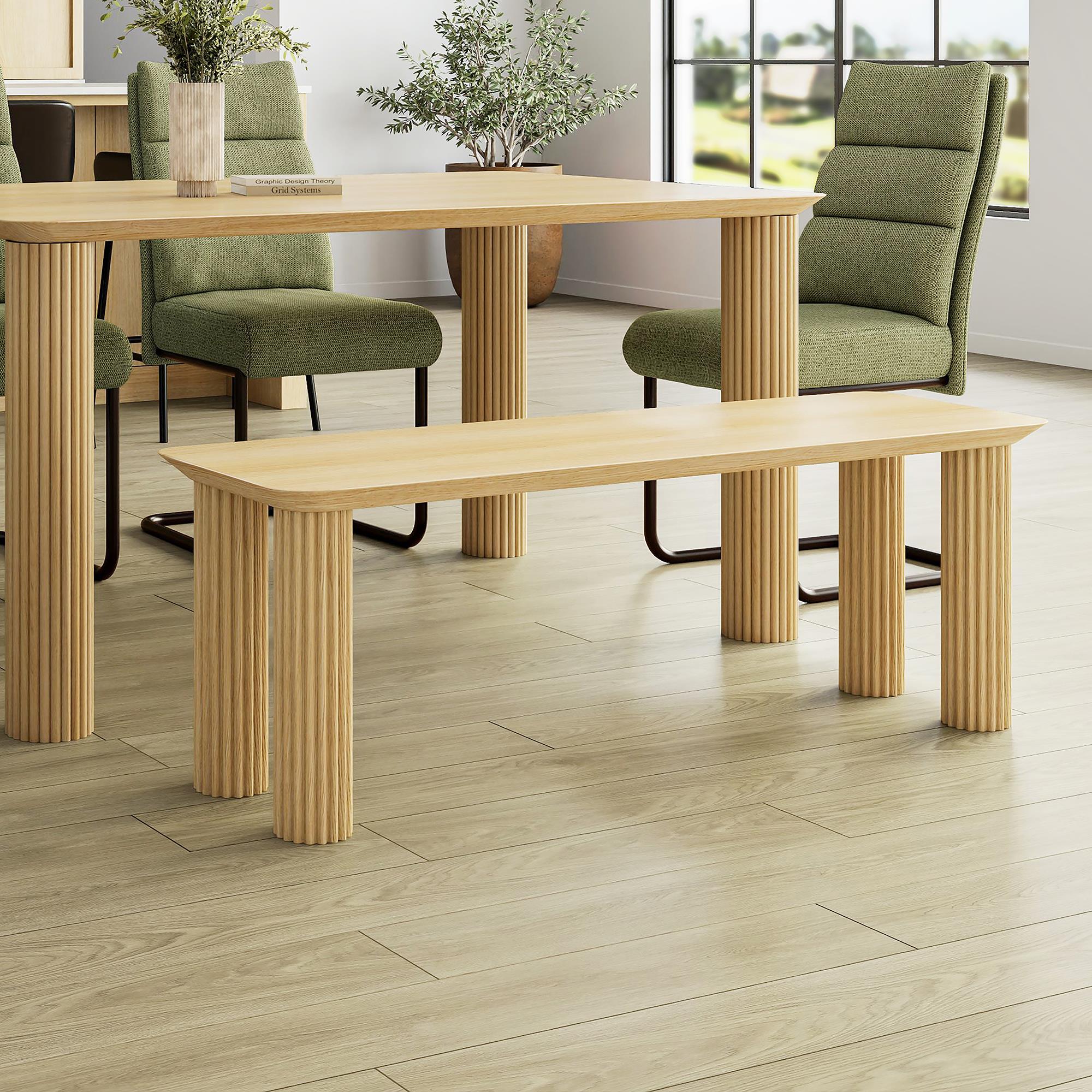  !nspire Sangra 401-751NATSM 51" Bench - Natural IMAGE 2