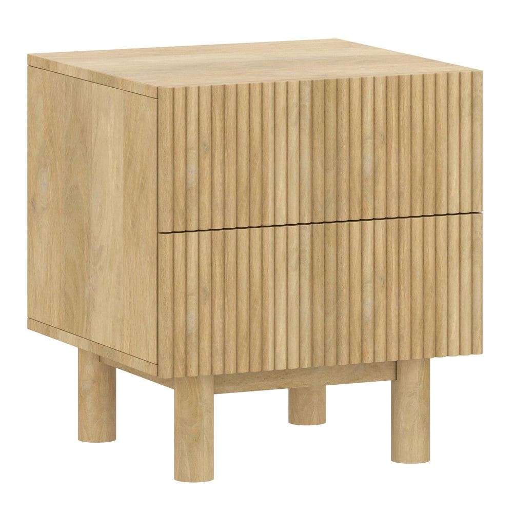  !nspire Sangra 501-751DR_NAT 2 Drawer Accent Table - Natural IMAGE 1