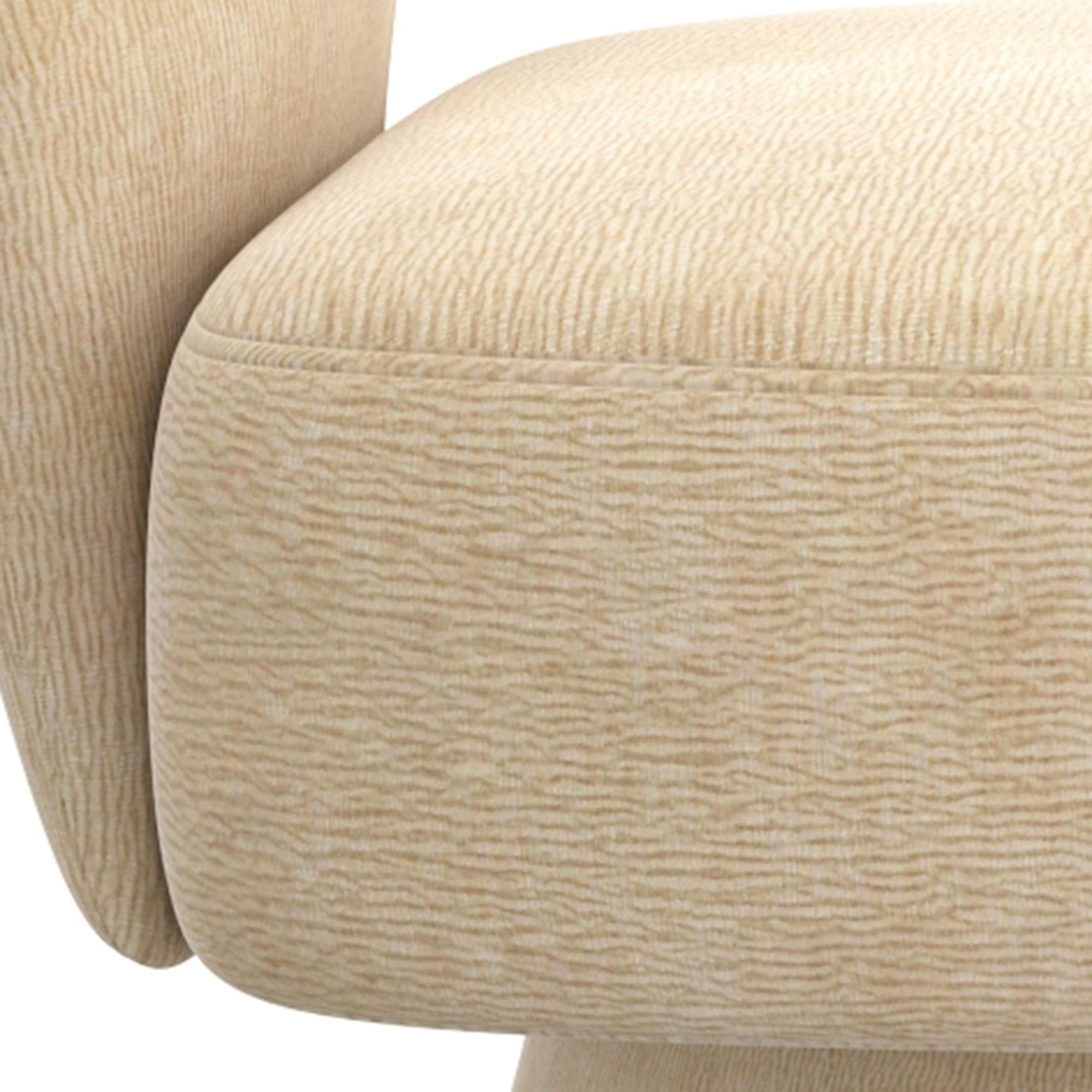  !nspire Santo 403-992BG Accent Chair - Beige IMAGE 6