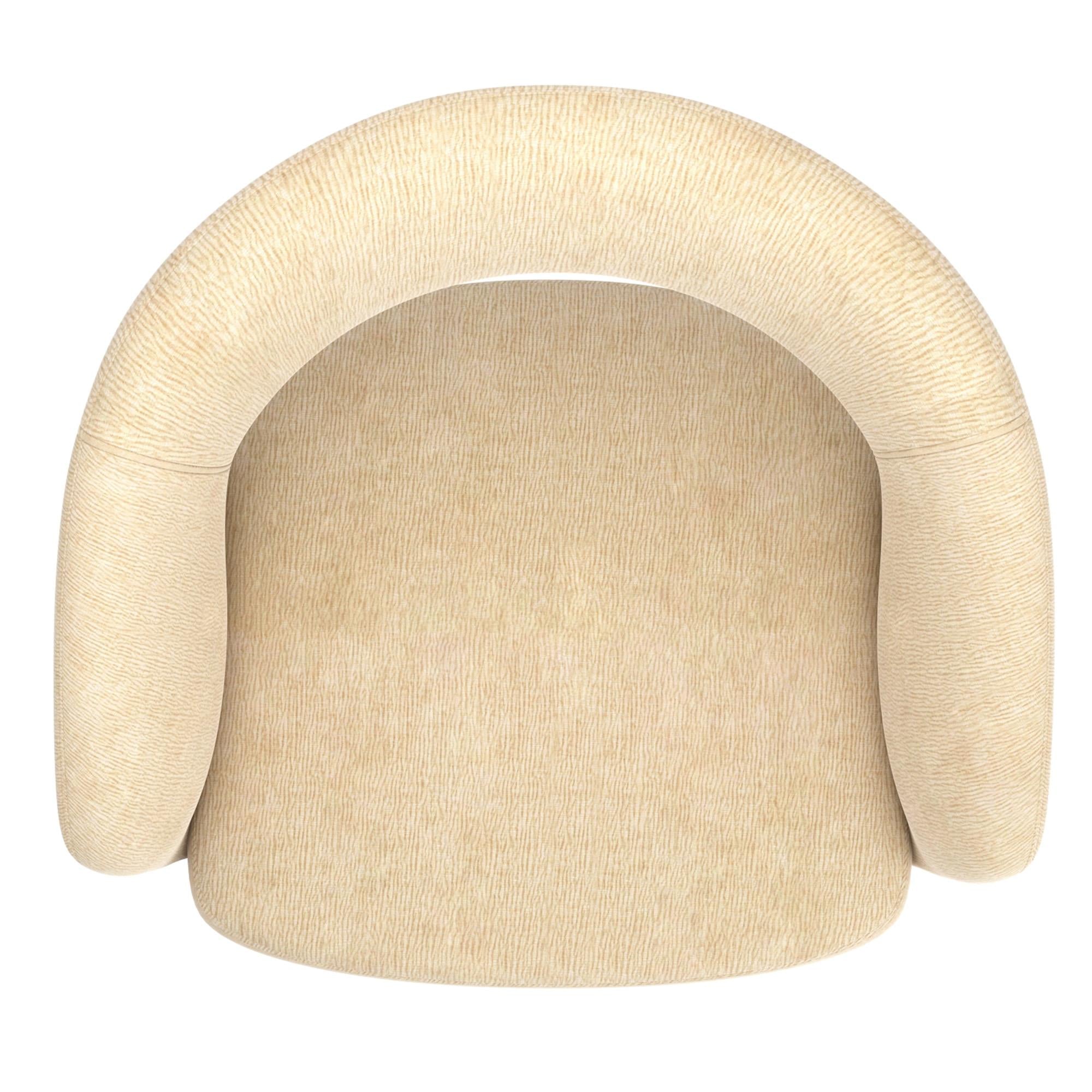  !nspire Santo 403-992BG Accent Chair - Beige IMAGE 7