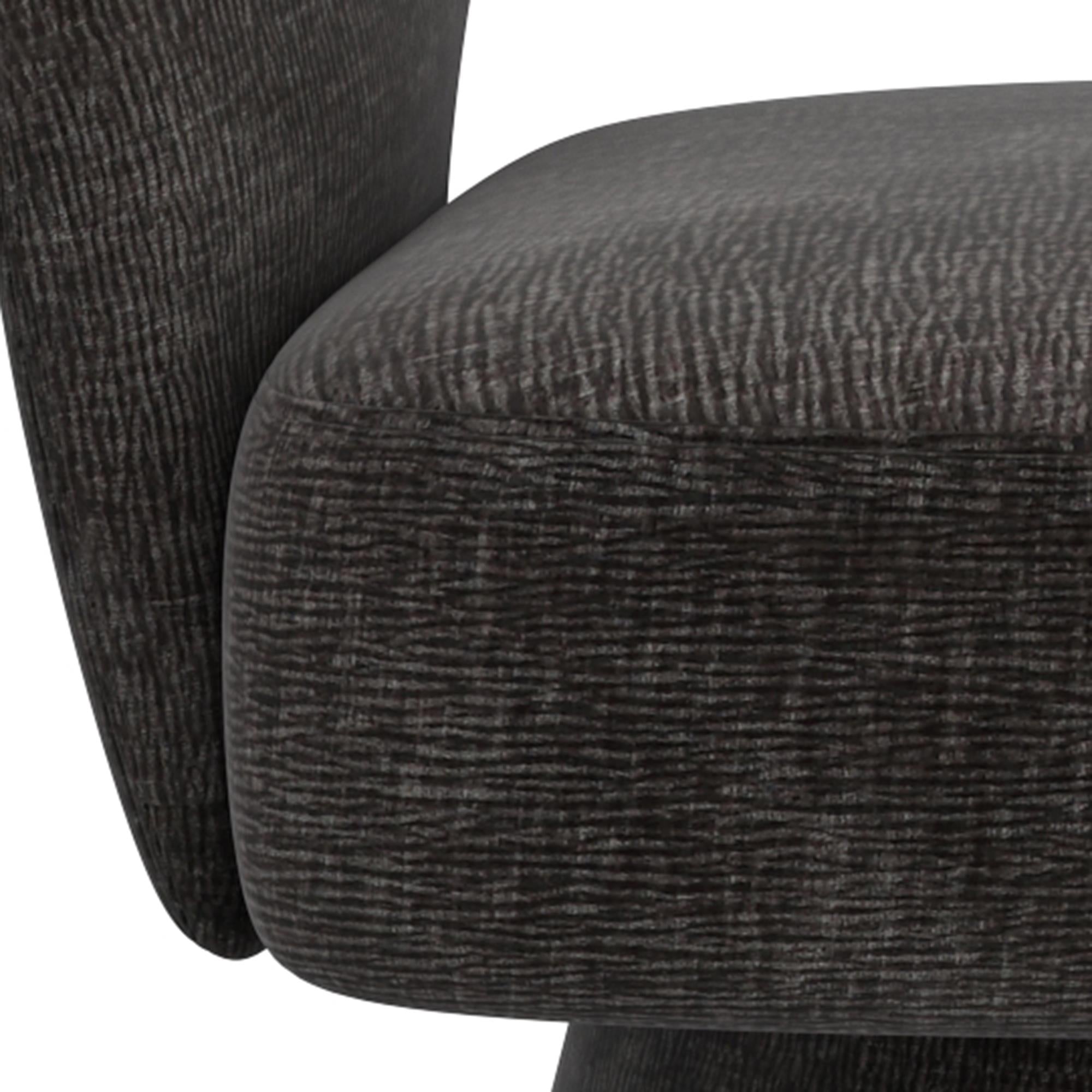  !nspire Santo 403-992CH Accent Chair - Charcoal IMAGE 6