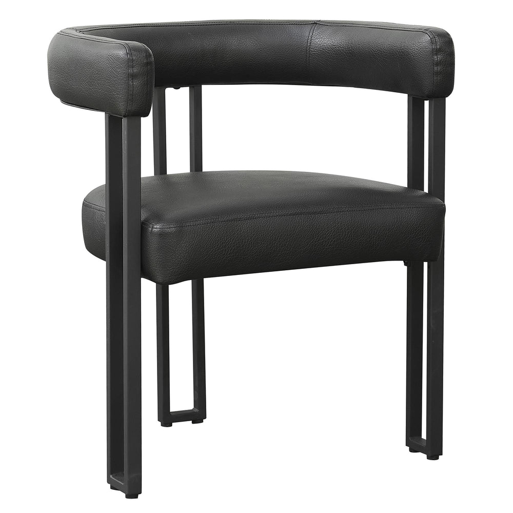  !nspire Scarlet 202-108PUBK Dining Chair - Black PU IMAGE 1