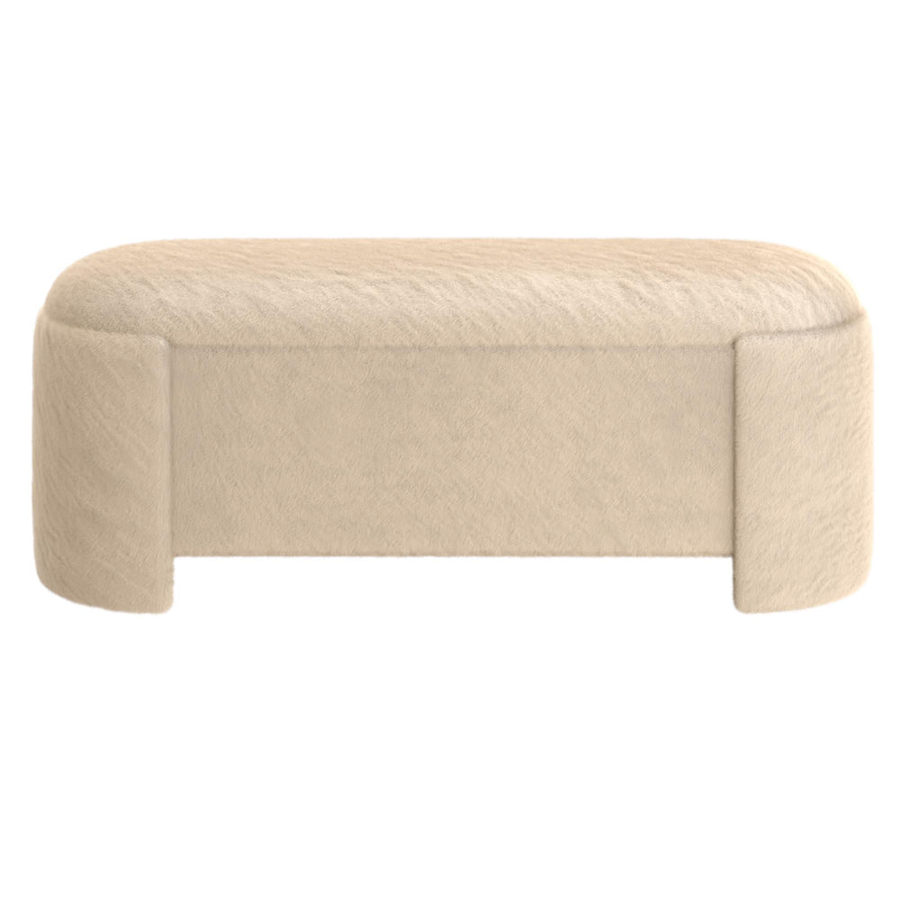  !nspire Selene 402-900DBK Storage Ottoman - Dark Beige IMAGE 5
