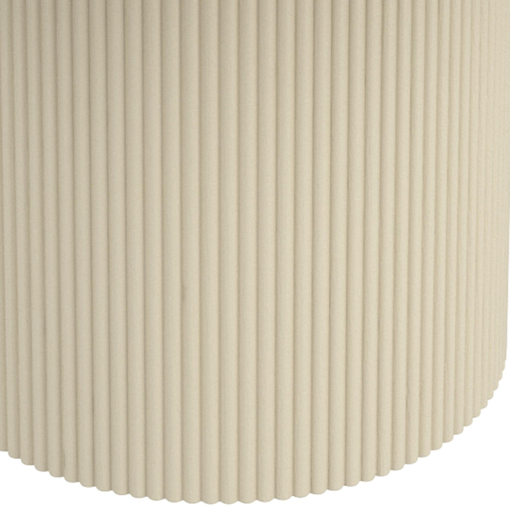  Worldwide Home Furnishings Tovas 201-782IV Round Dining Table - Ivory IMAGE 5