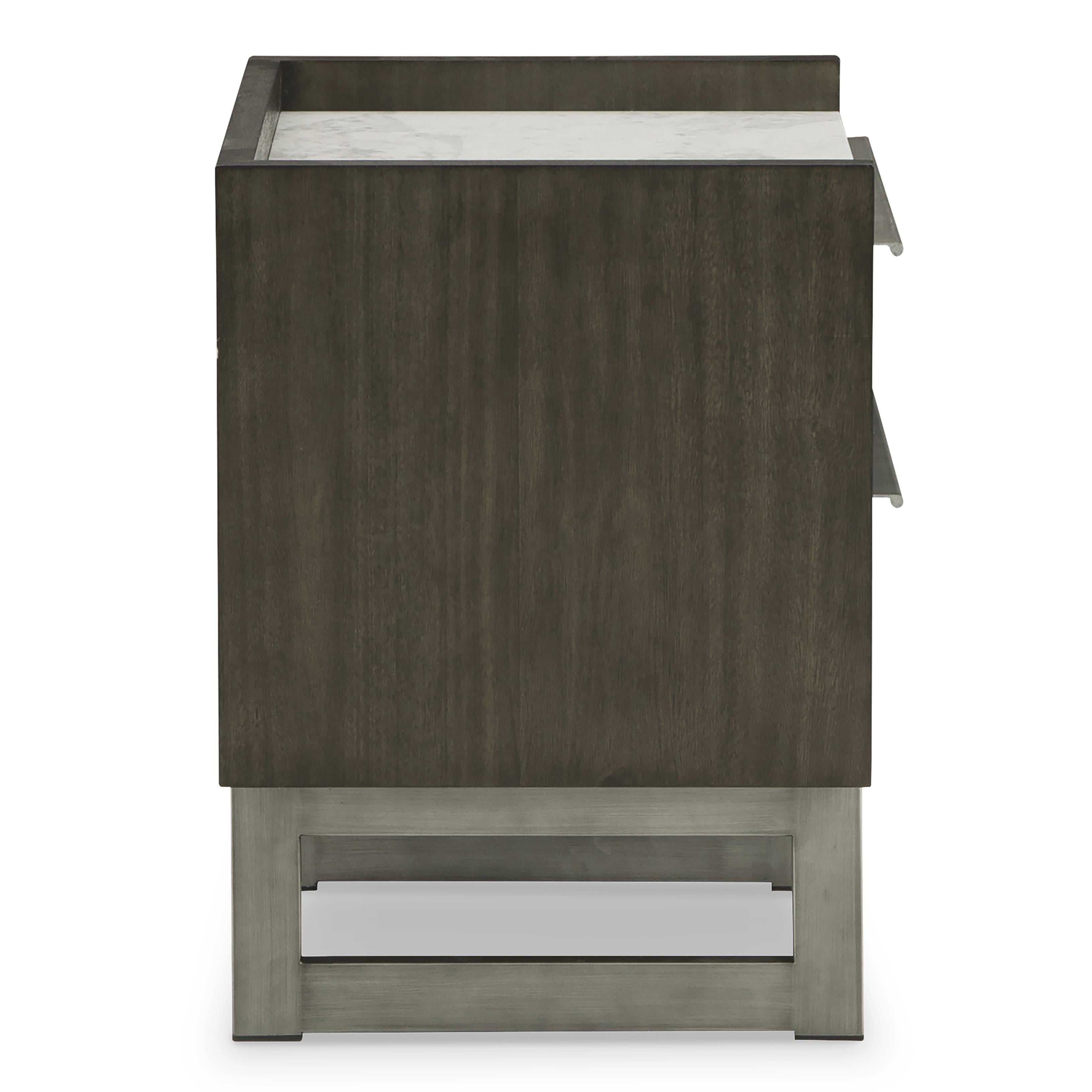  Ashley Arkenton B786-92 Two Drawer Night Stand IMAGE 4