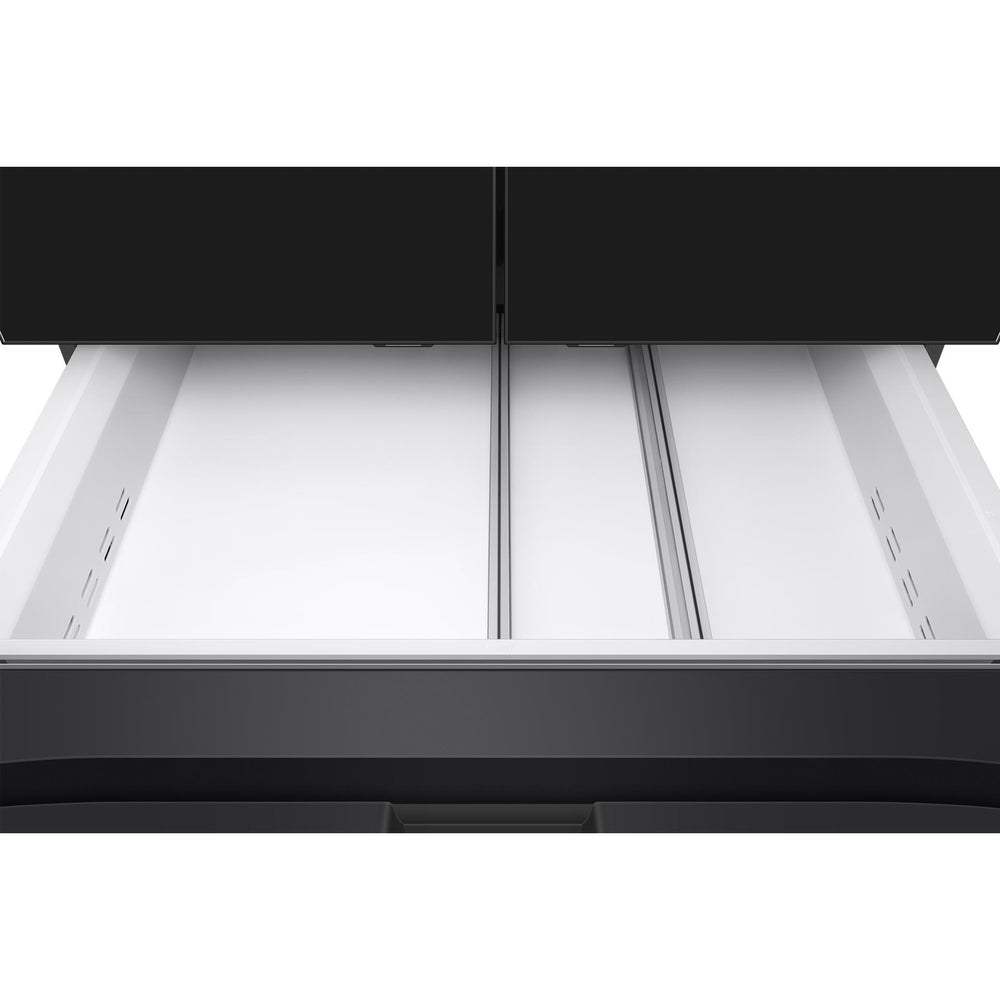  Samsung 36 Inch 23 Cu.Ft. Bespoke AI Counter Depth 4-Door French Door Refrigerator RF90F23BECRAA IMAGE 18
