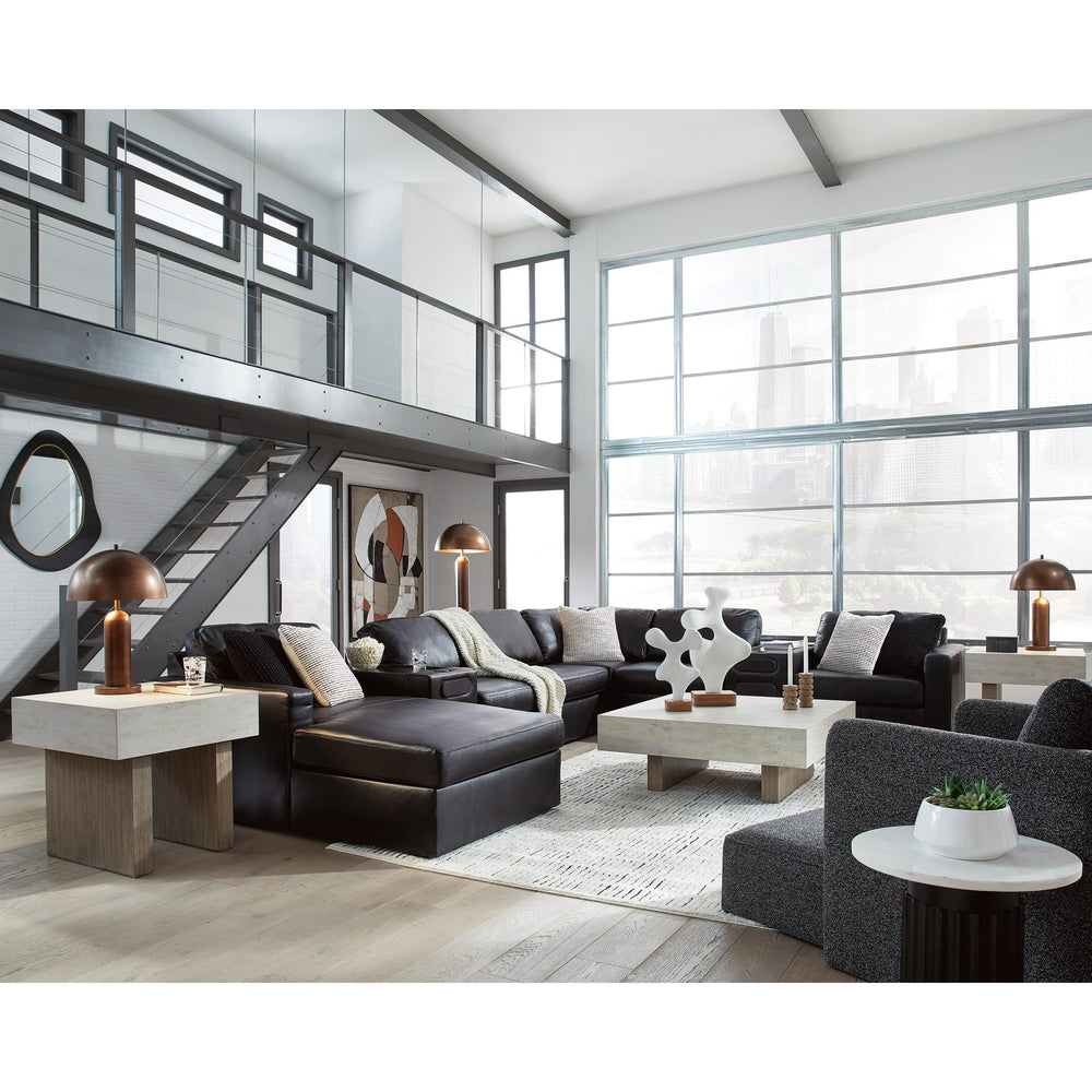  Signature Design by Ashley ModMax II 74305S47 8 pc Sectional with Chaise and Audio Consoles IMAGE 5