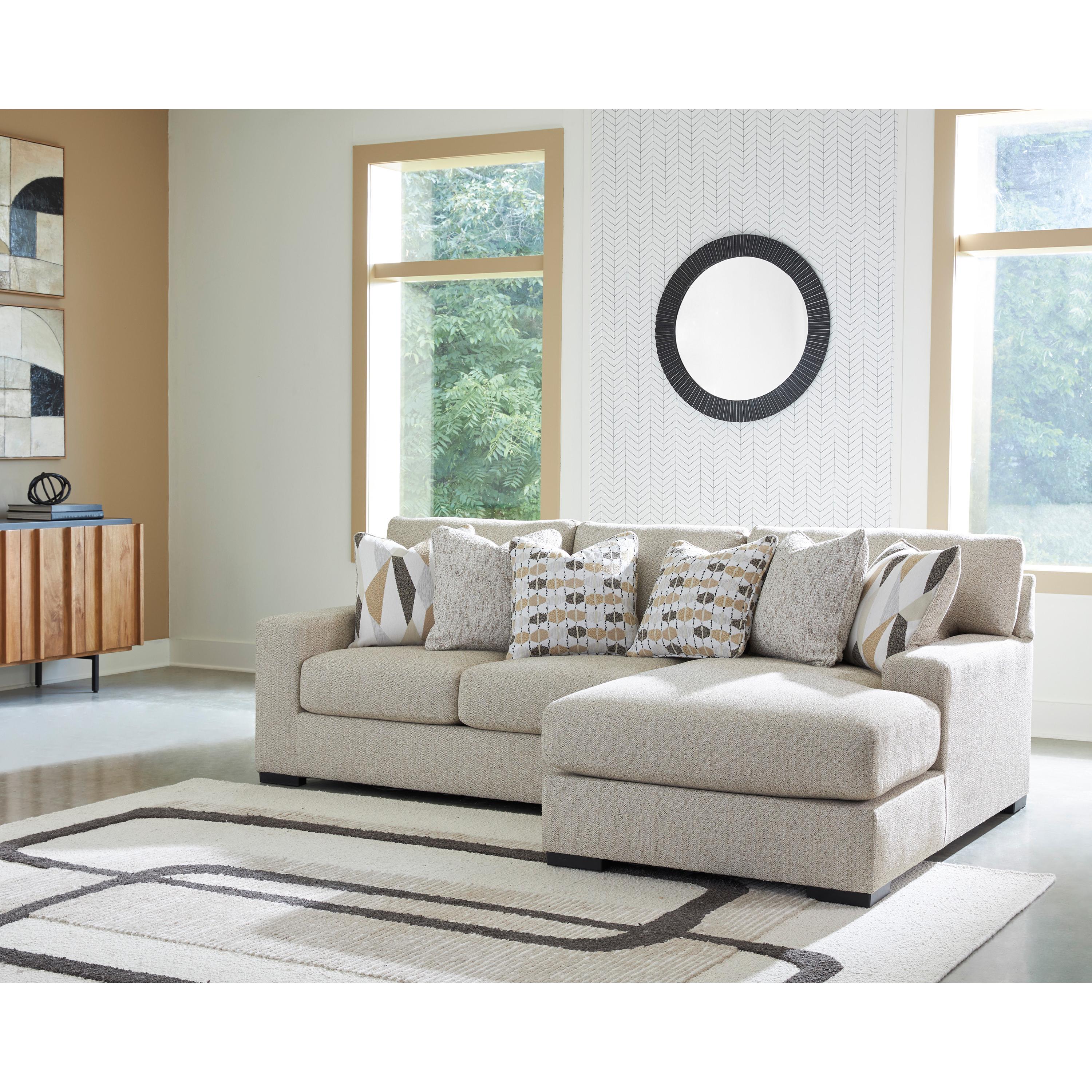  Benchcraft Laurelgrove 75105S3 2 pc Sectional Sofa Chaise IMAGE 2