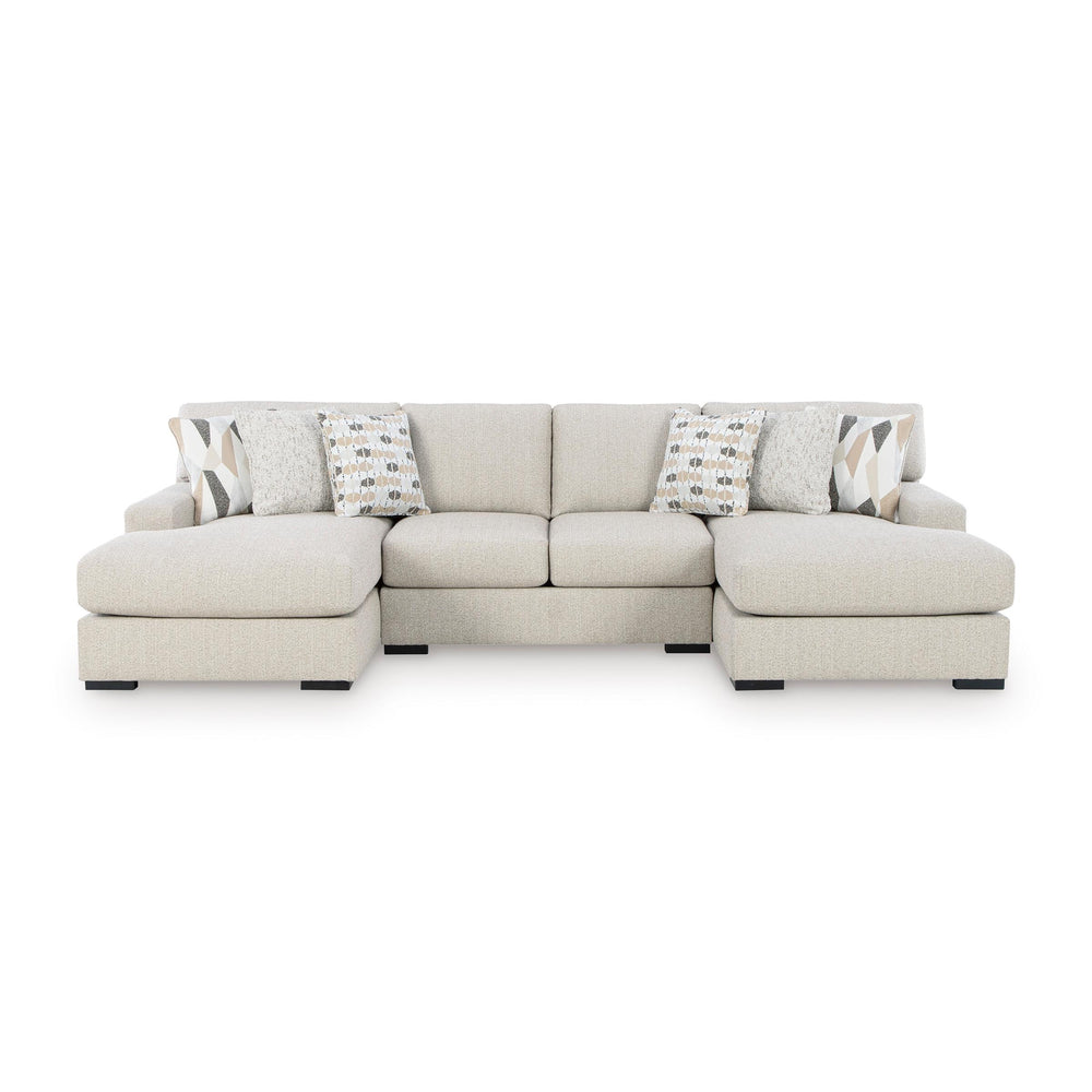  Benchcraft Laurelgrove 75105S7 3 pc Double Chaise Sectional IMAGE 1