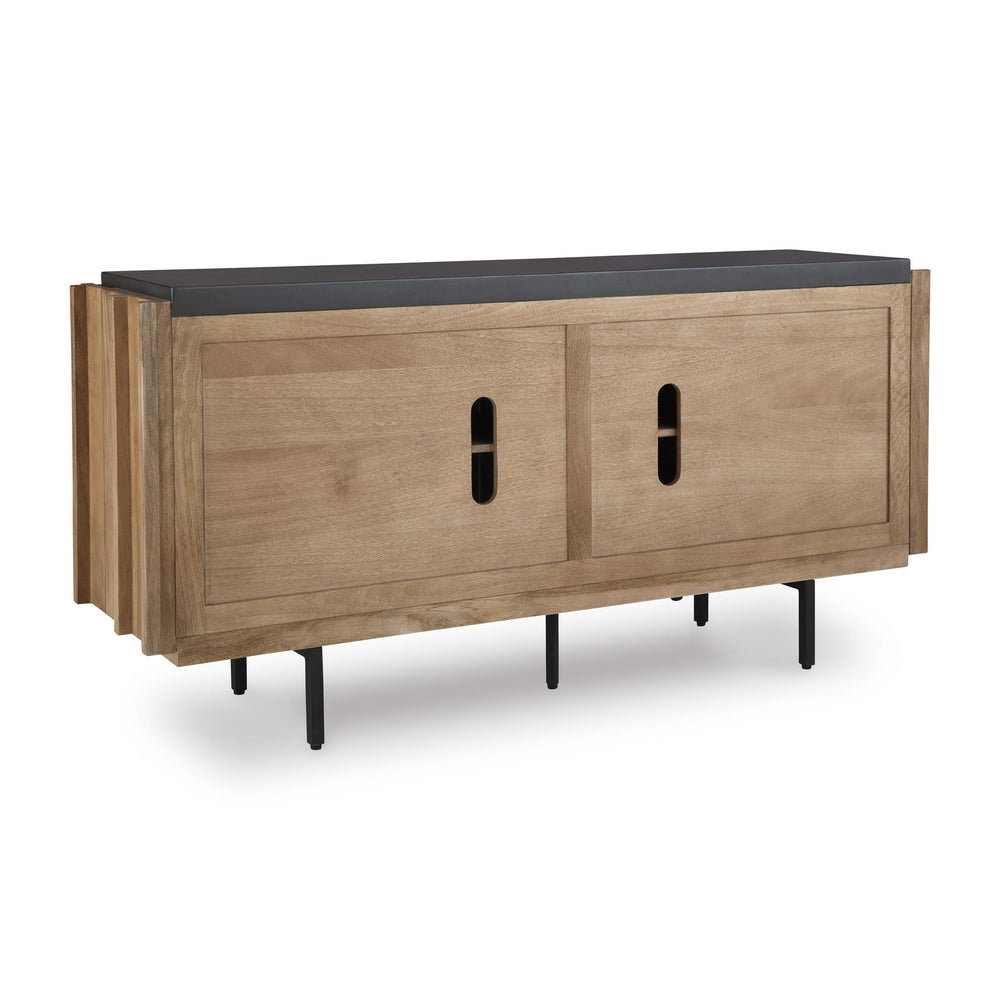 Signature Design by Ashley Quintavious A4000685 Accent Cabinet IMAGE 4