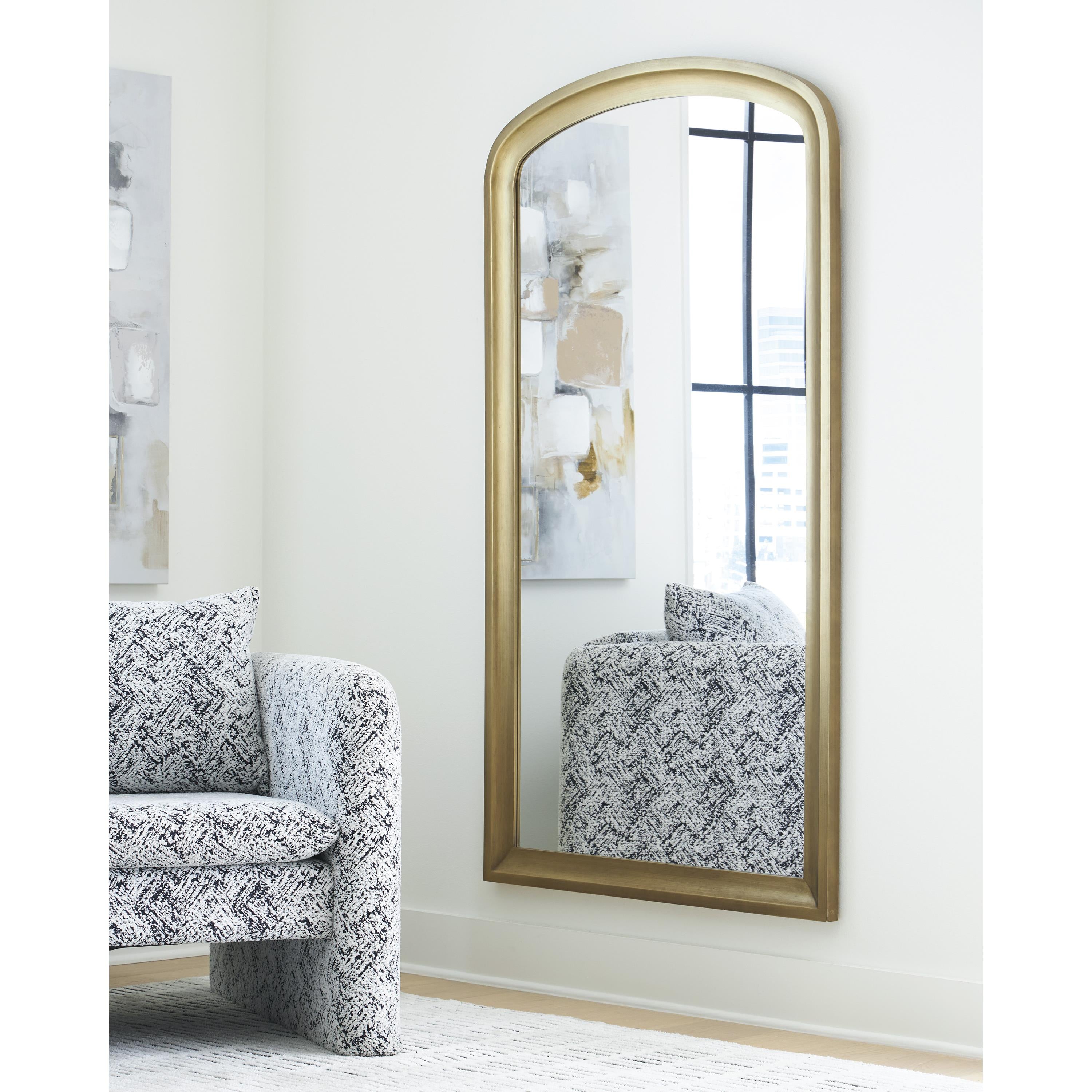  Signature Design by Ashley Fintan A8010436 Floor Mirror IMAGE 4