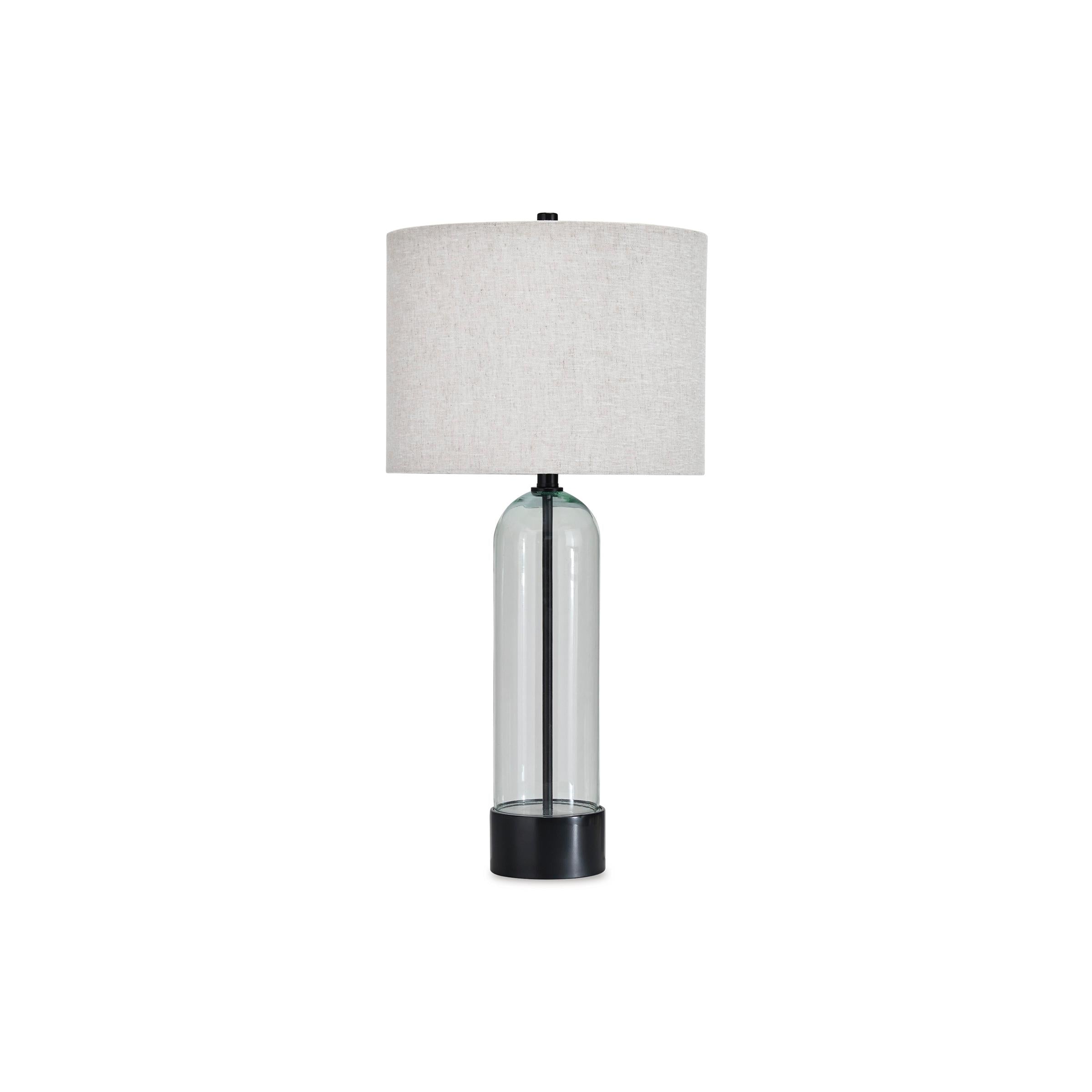  Signature Design by Ashley Kerrbrook L430944 Glass Table Lamp IMAGE 1