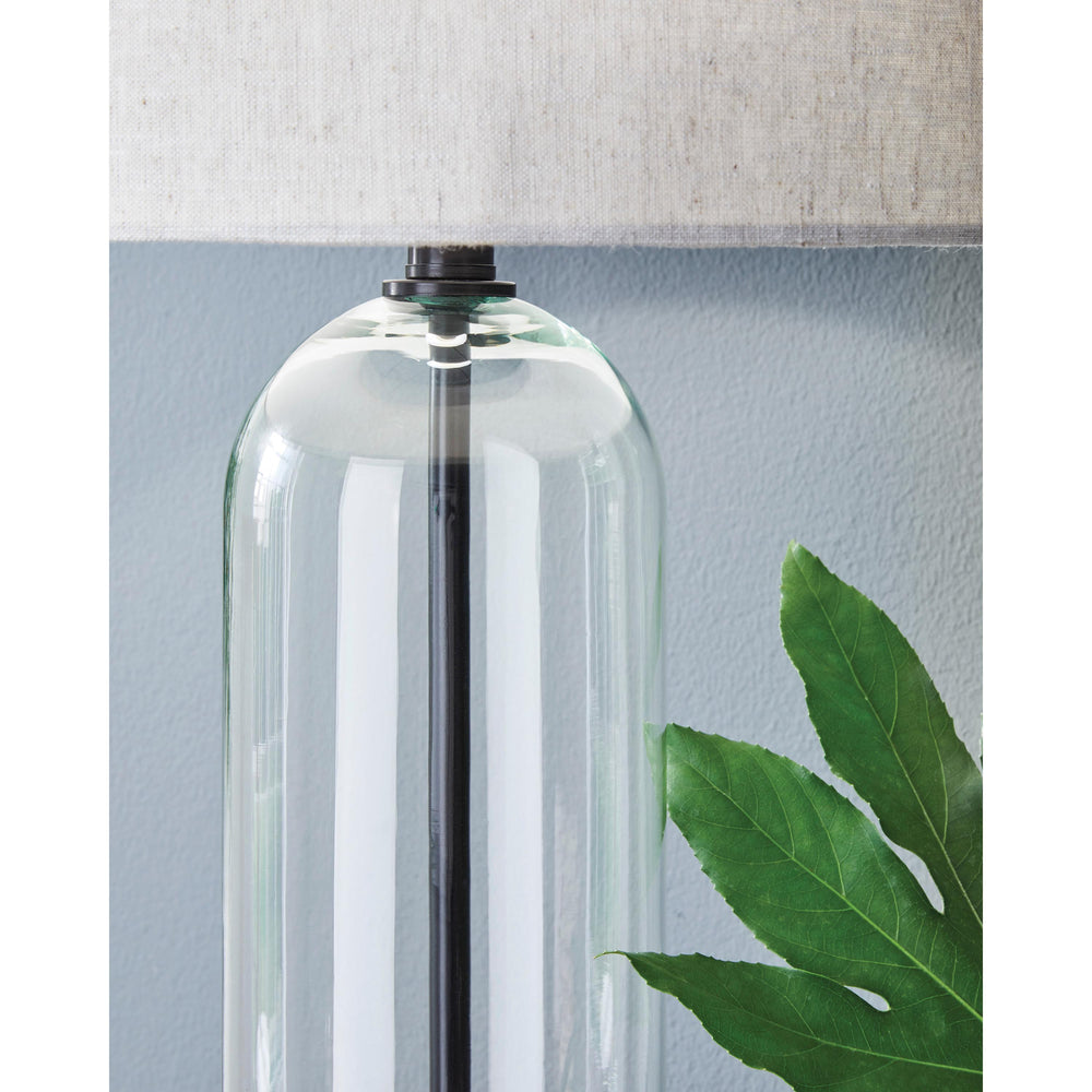  Signature Design by Ashley Kerrbrook L430944 Glass Table Lamp IMAGE 3
