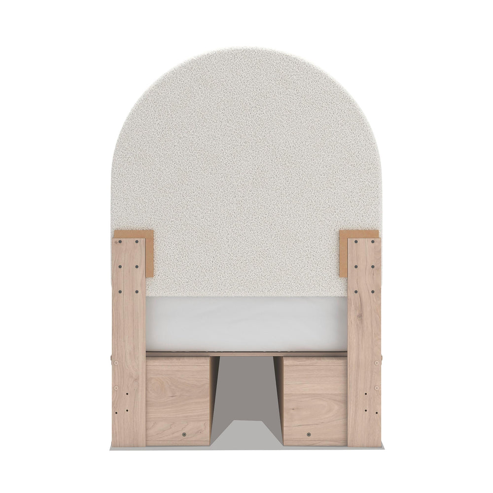  Signature Design by Ashley Arloster PCB1566B6 Twin Upholstered Panel Bed with Storage IMAGE 6