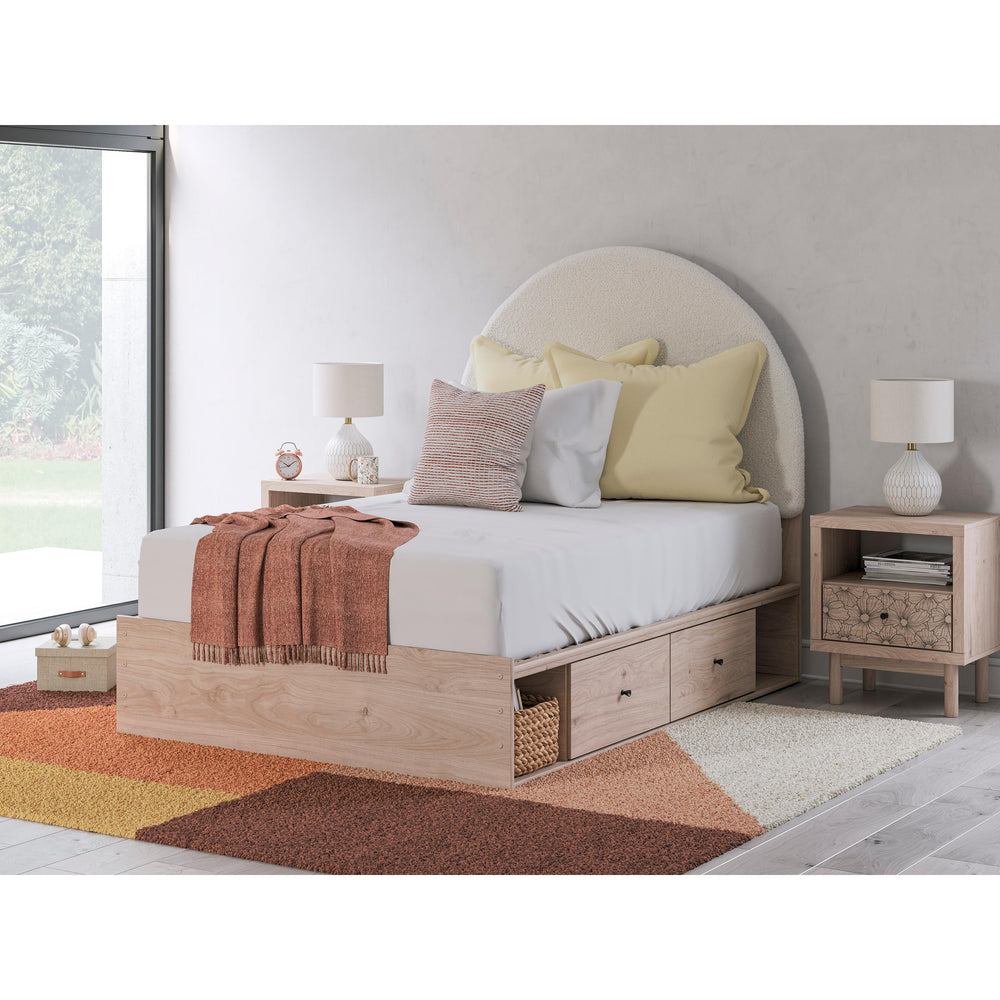  Signature Design by Ashley Arloster PCB1566B7 Full Upholstered Panel Bed with Storage IMAGE 7