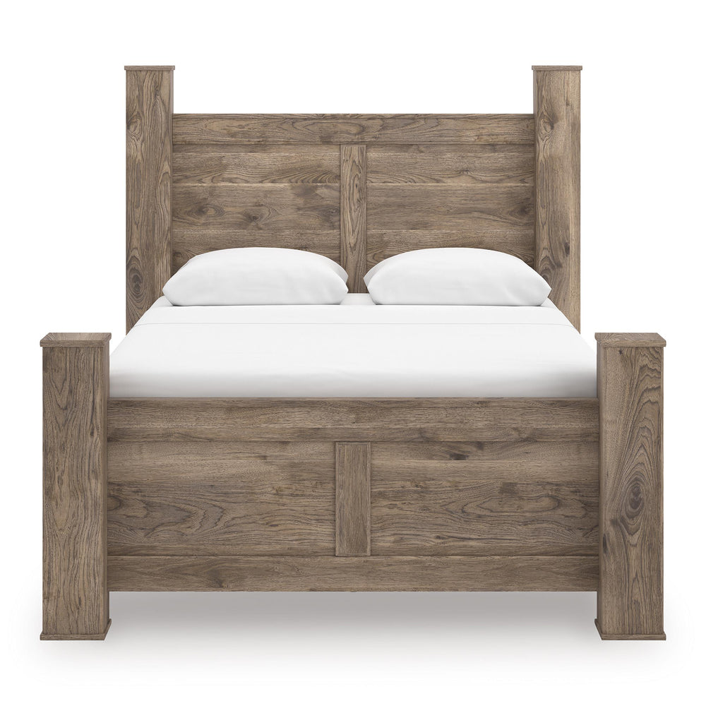  Signature Design by Ashley Rusticott PCB2260B4 Queen Poster Bed IMAGE 2