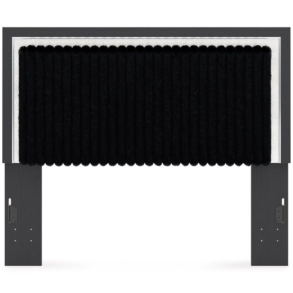  Signature Design by Ashley Zuraleus PCB3380-57 Queen Upholstered Panel Headboard IMAGE 2