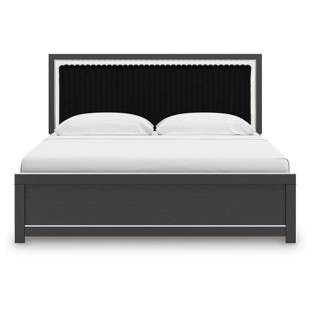  Signature Design by Ashley Zuraleus PCB3380B10 King Upholstered Platform Bed IMAGE 5