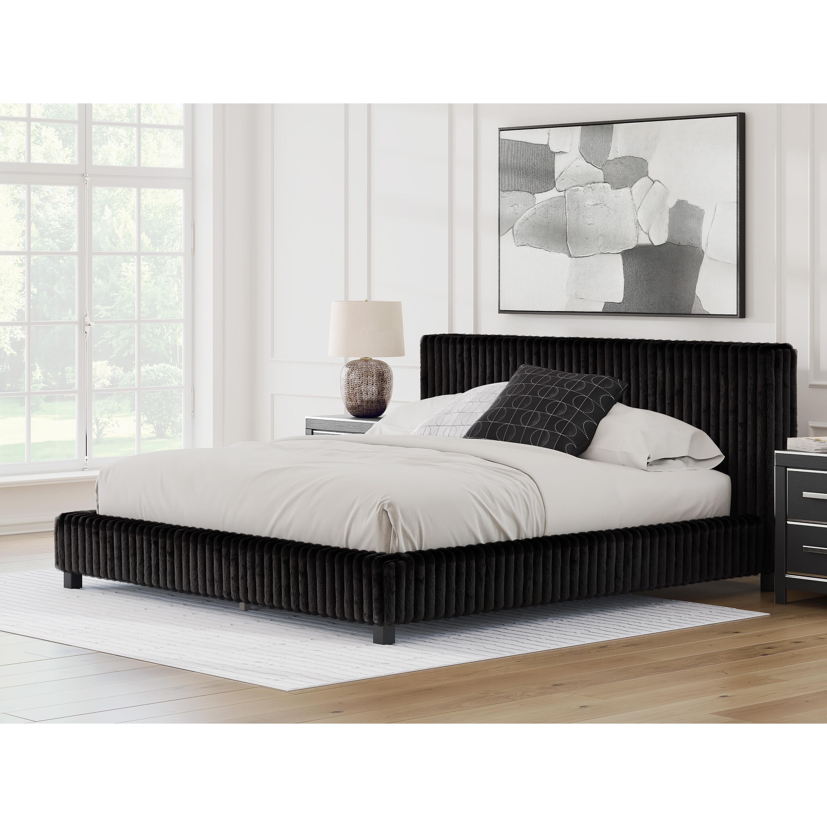  Signature Design by Ashley Zuraleus PCB3380B13 King Upholstered Bed IMAGE 6