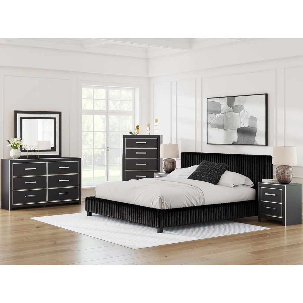  Signature Design by Ashley Zuraleus PCB3380B13 King Upholstered Bed IMAGE 8