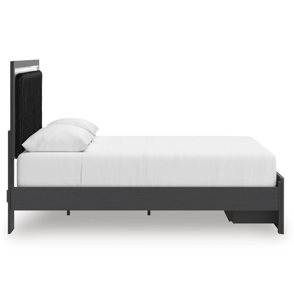  Signature Design by Ashley Zuraleus PCB3380B4 Queen Upholstered Panel Storage Bed IMAGE 4