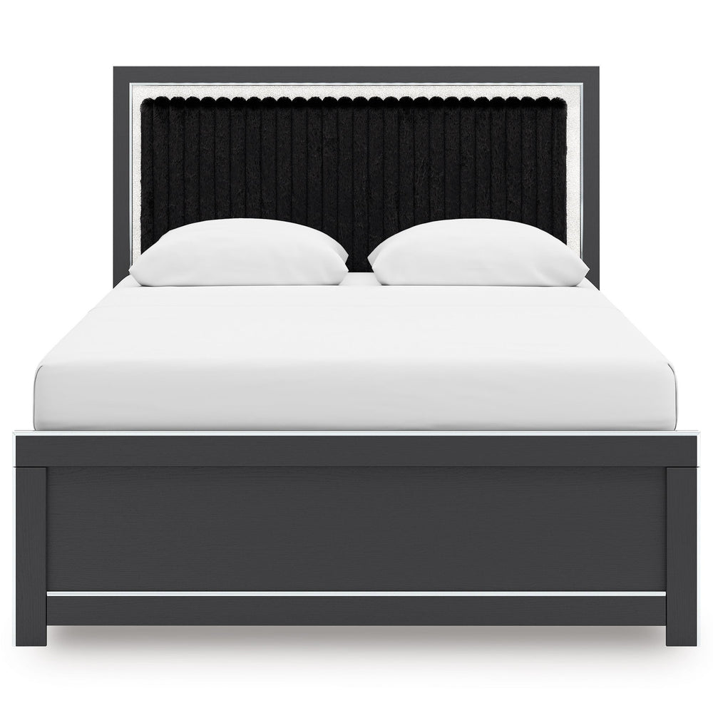  Signature Design by Ashley Zuraleus PCB3380B6 Queen Upholstered Panel Bed IMAGE 2