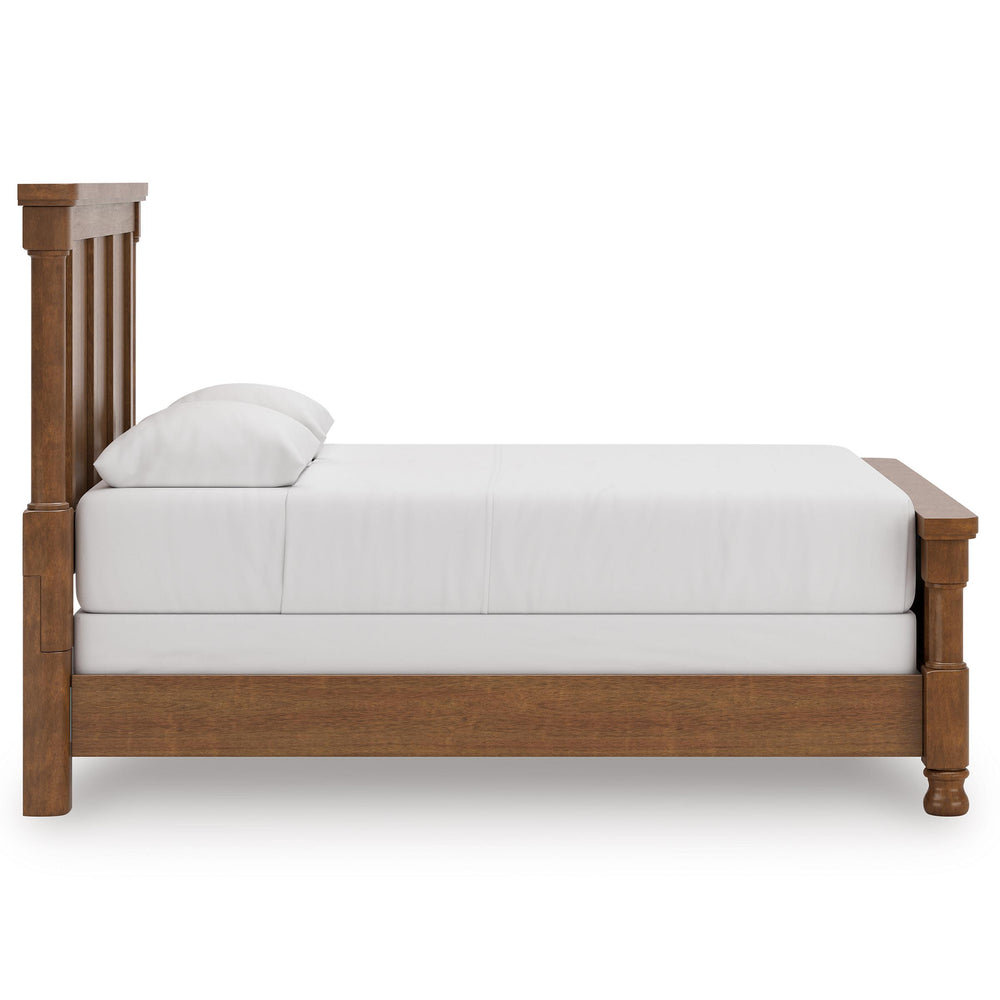  Signature Design by Ashley Rowlenstown PCB824B2 Queen Poster Bed IMAGE 3