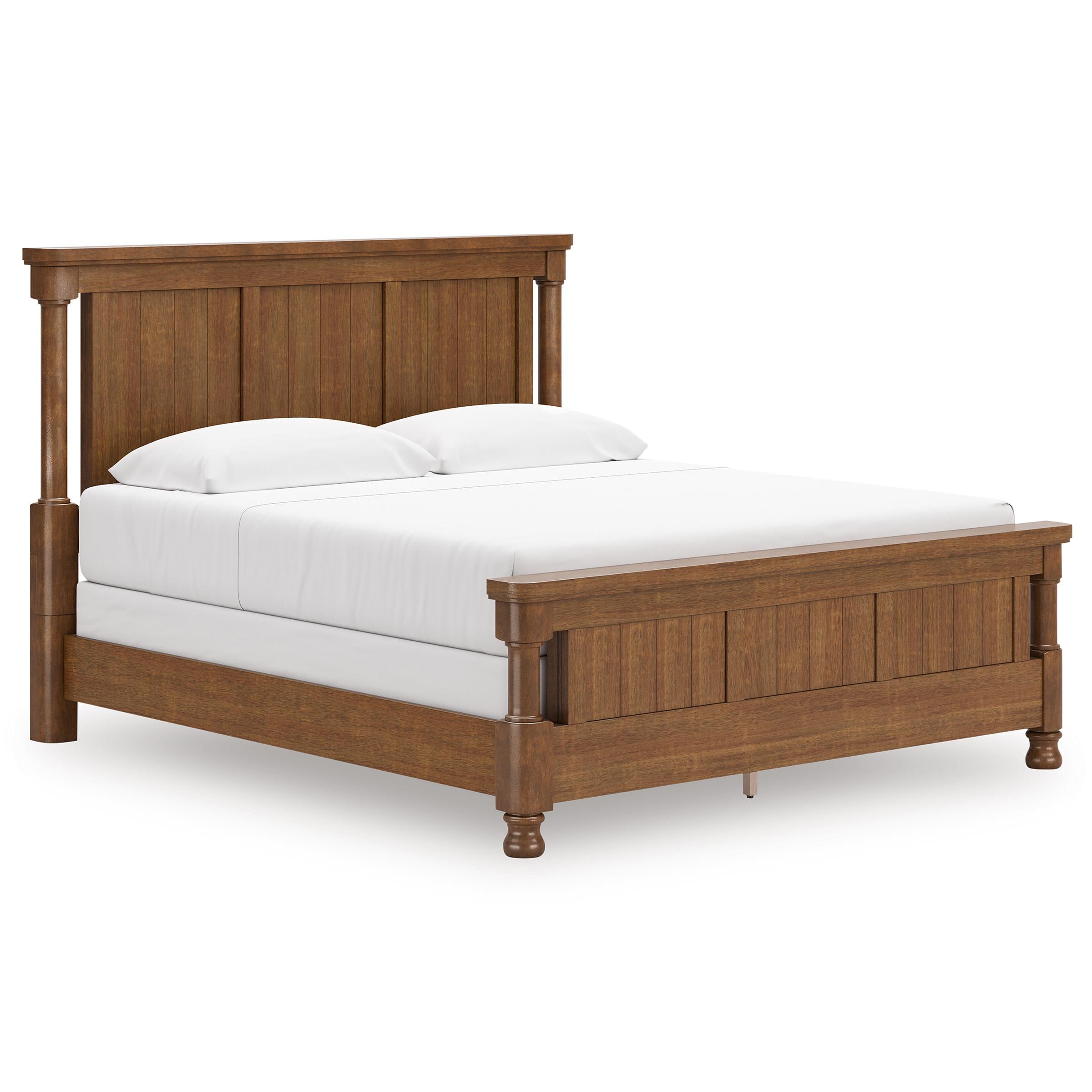  Signature Design by Ashley Rowlenstown PCB824B4 King Poster Bed IMAGE 1