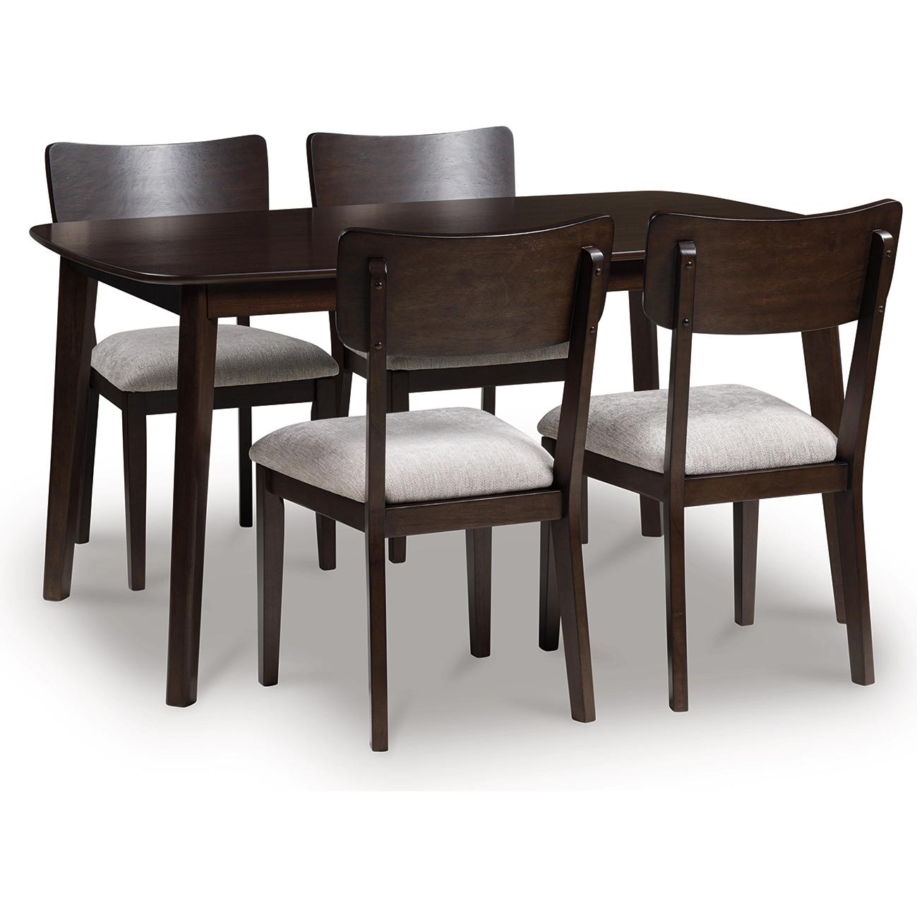  Signature Design by Ashley Mallenette PCD607-225 Dining Room Table Set IMAGE 1