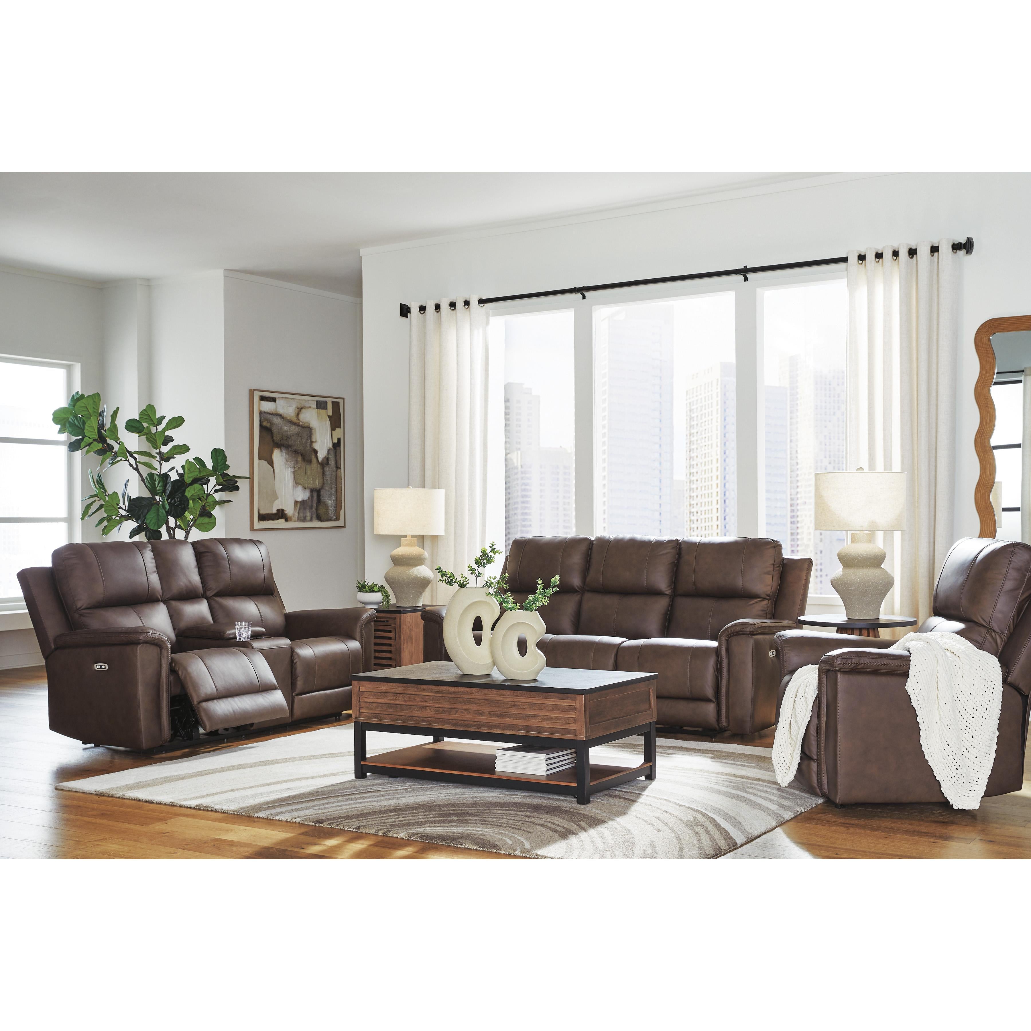  Signature Design by Ashley Bleckley PCU1200113 Power Recliner with Adjustable Headrest IMAGE 9
