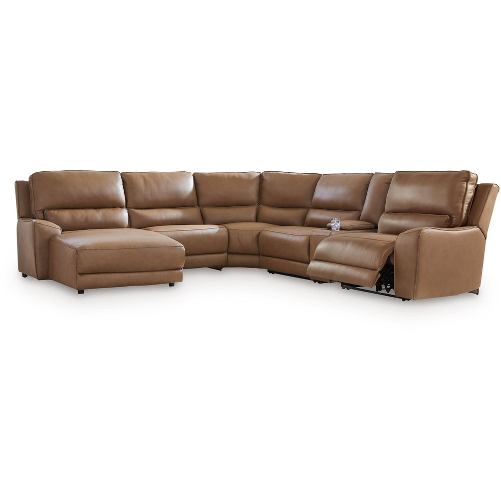  Signature Design by Ashley DeepWakes PCU62606S19 6 pc Power Reclining Sectional with Chaise IMAGE 3