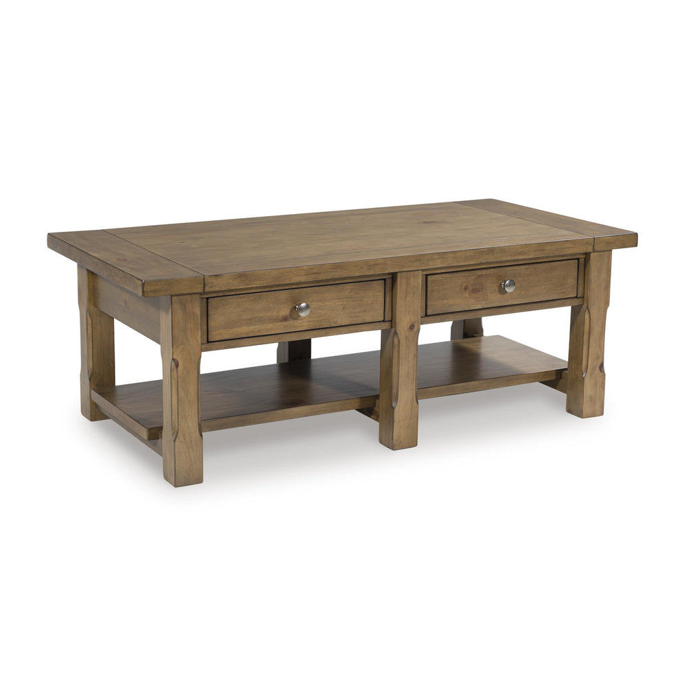  Signature Design by Ashley Vandenmore T539-1 Rectangular Cocktail Table IMAGE 1