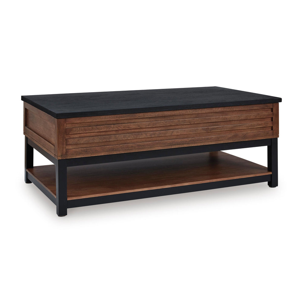  Signature Design by Ashley Kallari T737-9 Lift Top Cocktail Table IMAGE 1