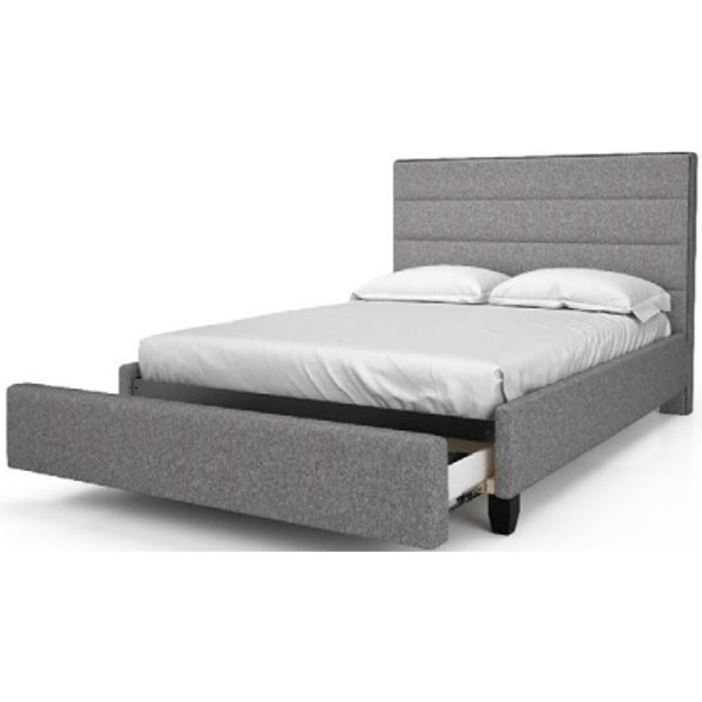  Julien Beaudoin Adelaide HAD60+BKPDQ Queen Upholstered Platform Bed IMAGE 1