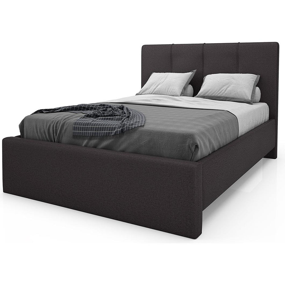  Julien Beaudoin Lucas King Upholstered Platform Bed Lucas HLU78+BKPLK King Upholstered Platform Bed IMAGE 1
