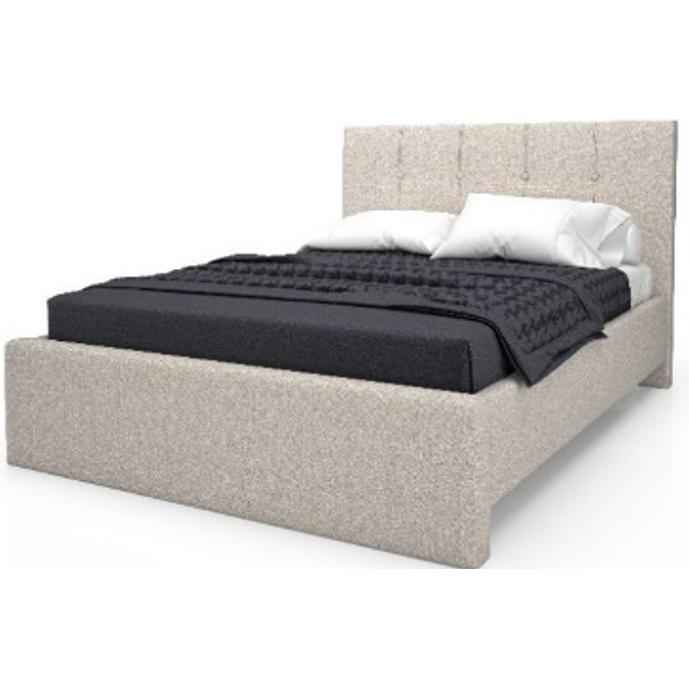  Julien Beaudoin Lyon Twin Upholstered Platform Bed Lyon HLY39+BKPLT Twin Upholstered Platform Bed IMAGE 1
