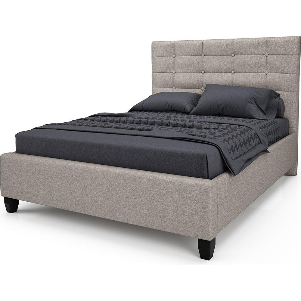 Julien Beaudoin Ocean King Upholstered Platform Bed Ocean HOC78+BKBSWK King Upholstered Box Spring Bed IMAGE 1