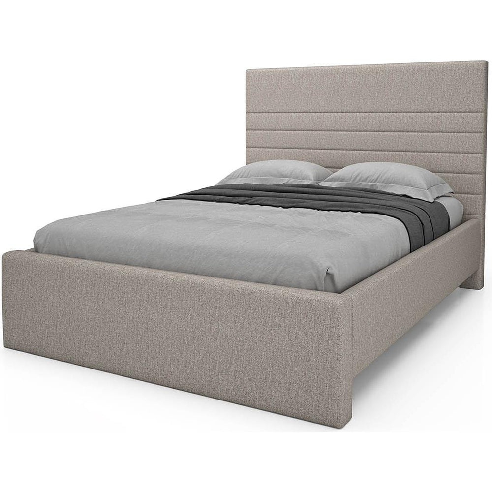  Julien Beaudoin Sunset Full Upholstered Platform Bed Sunset HSN54+BKBSF Full Upholstered Box Spring Bed IMAGE 1