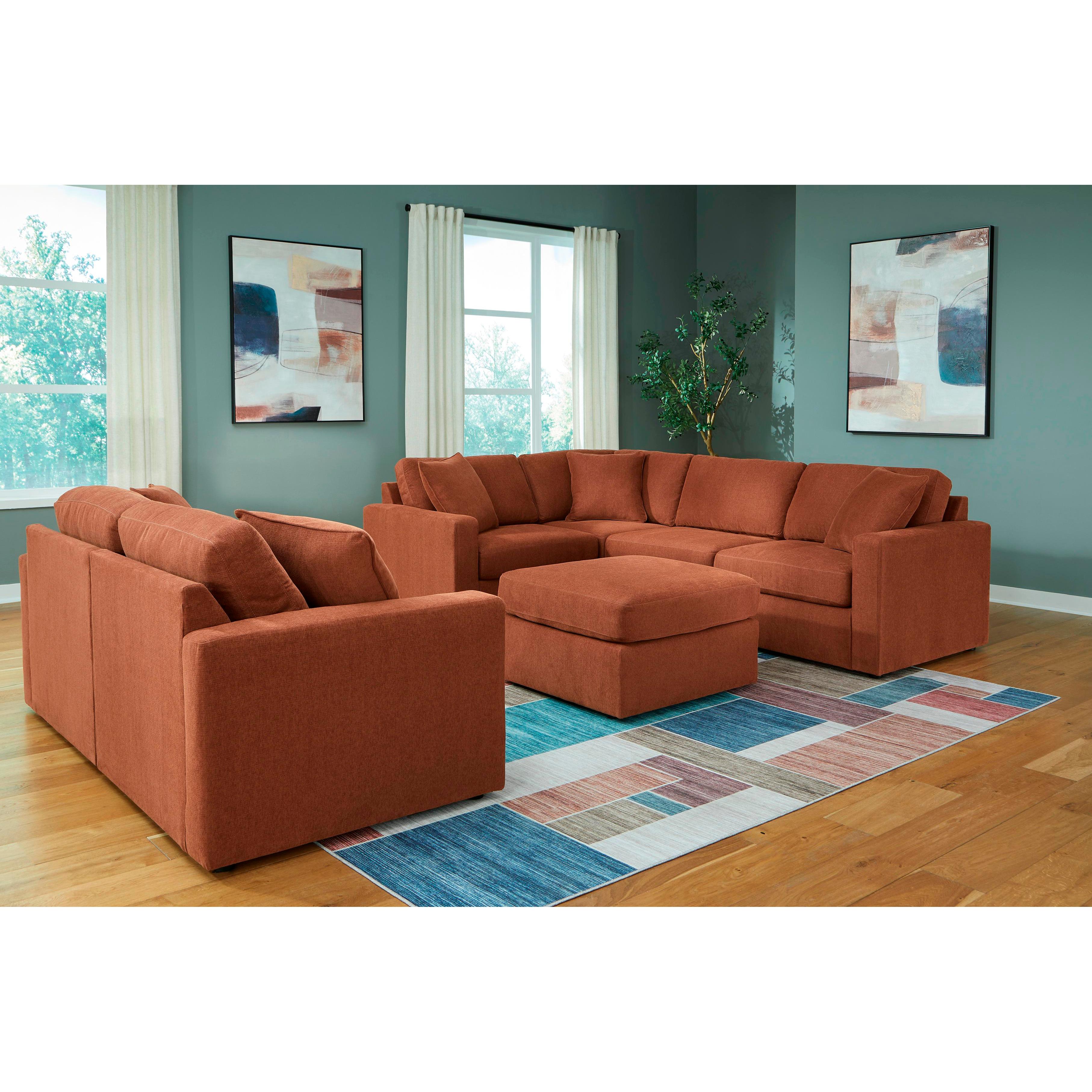  Signature Design by Ashley Modmax Fabric 4 pc Sectional 9210246/9210264/9210265/9210277 IMAGE 2