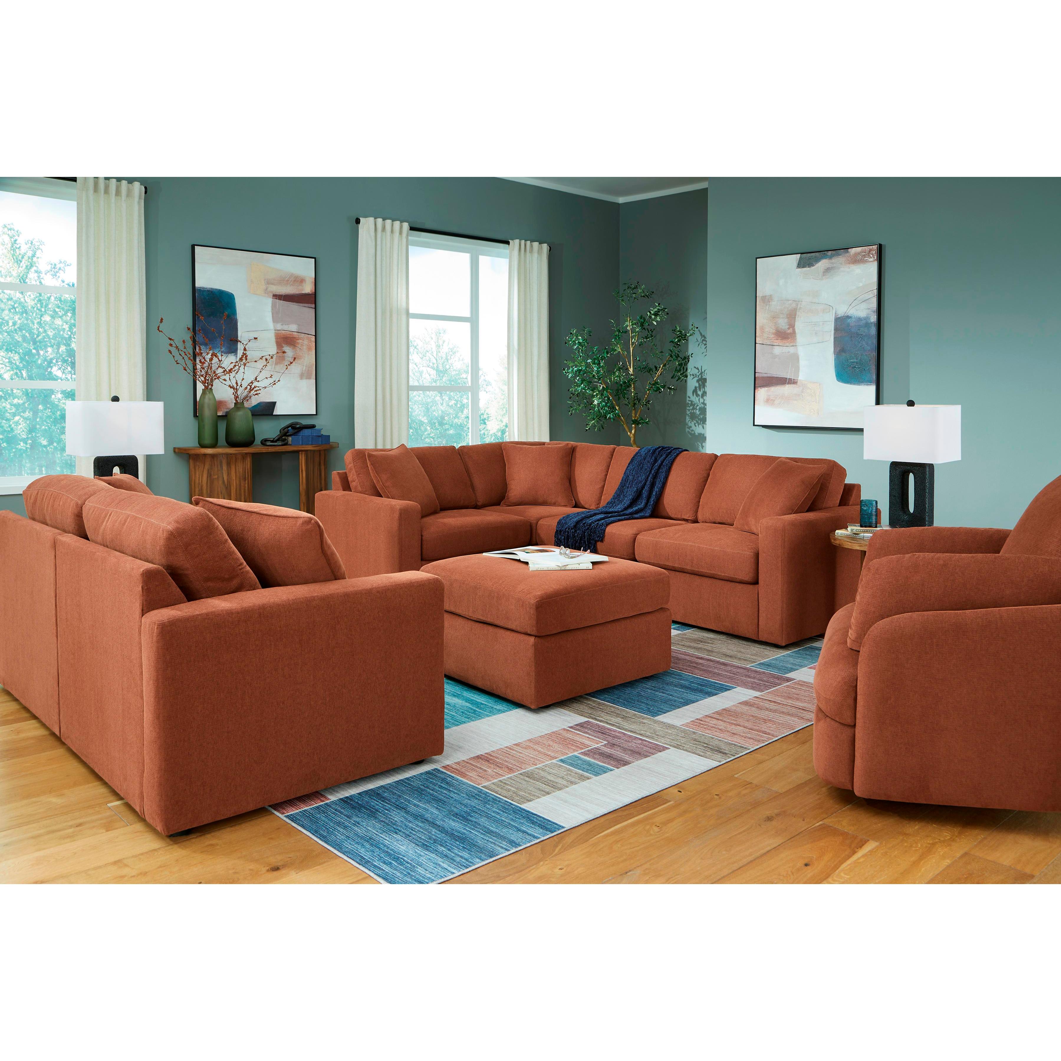 Signature Design by Ashley Modmax Fabric 4 pc Sectional 9210246/9210264/9210265/9210277 IMAGE 6