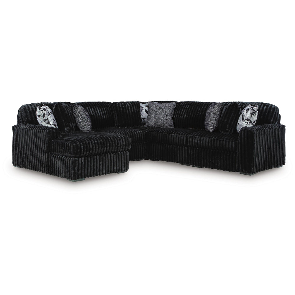  Signature Design by Ashley Midnight-Madness 98103S21 5 pc Sectional with Chaise IMAGE 1