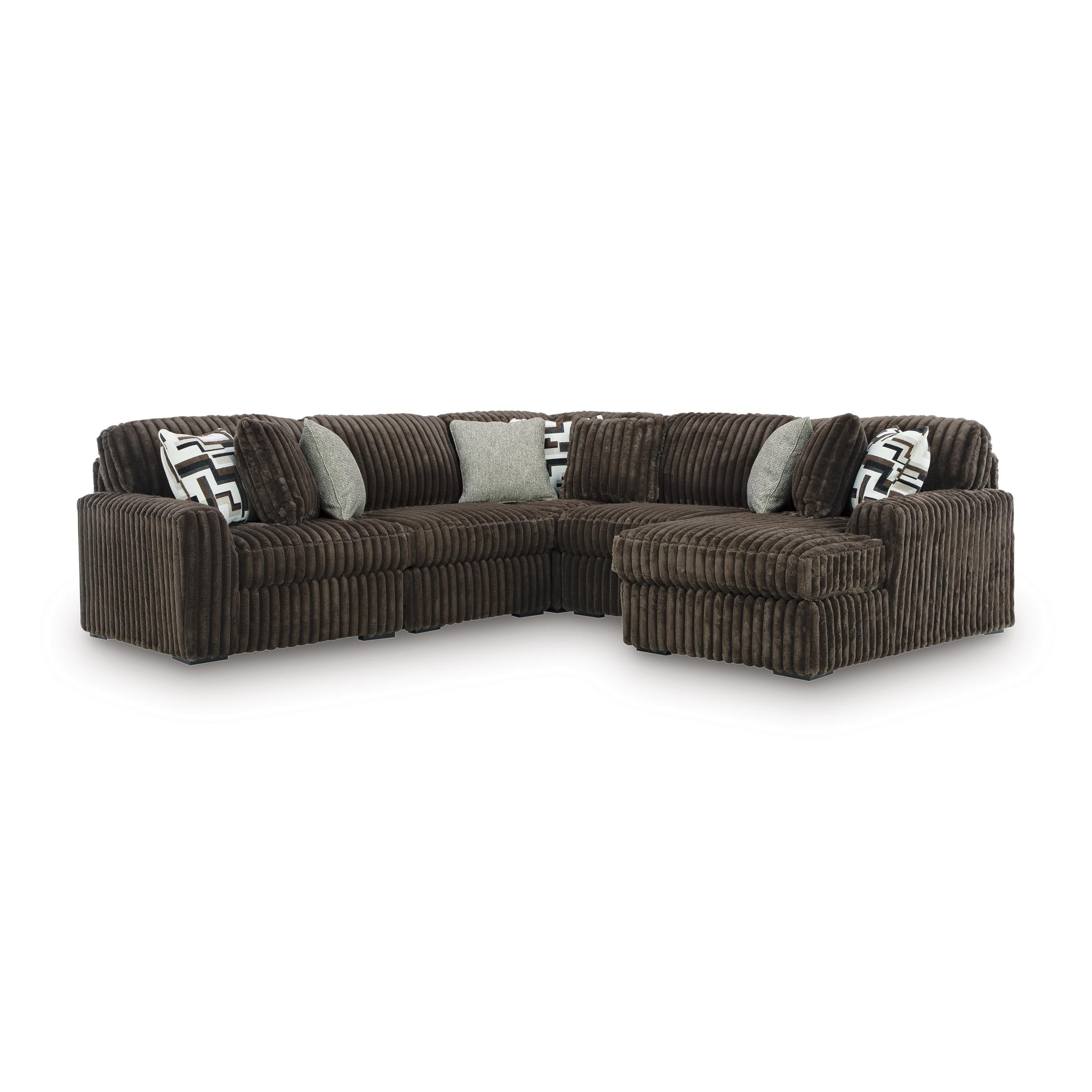  Signature Design by Ashley Midnight-Madness 98104S22 5 pc Sectional with Chaise IMAGE 1