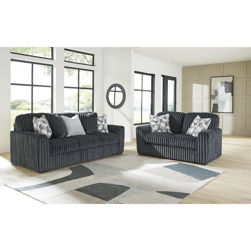  Signature Design by Ashley Midnight-Madness 9810535 Loveseat IMAGE 5