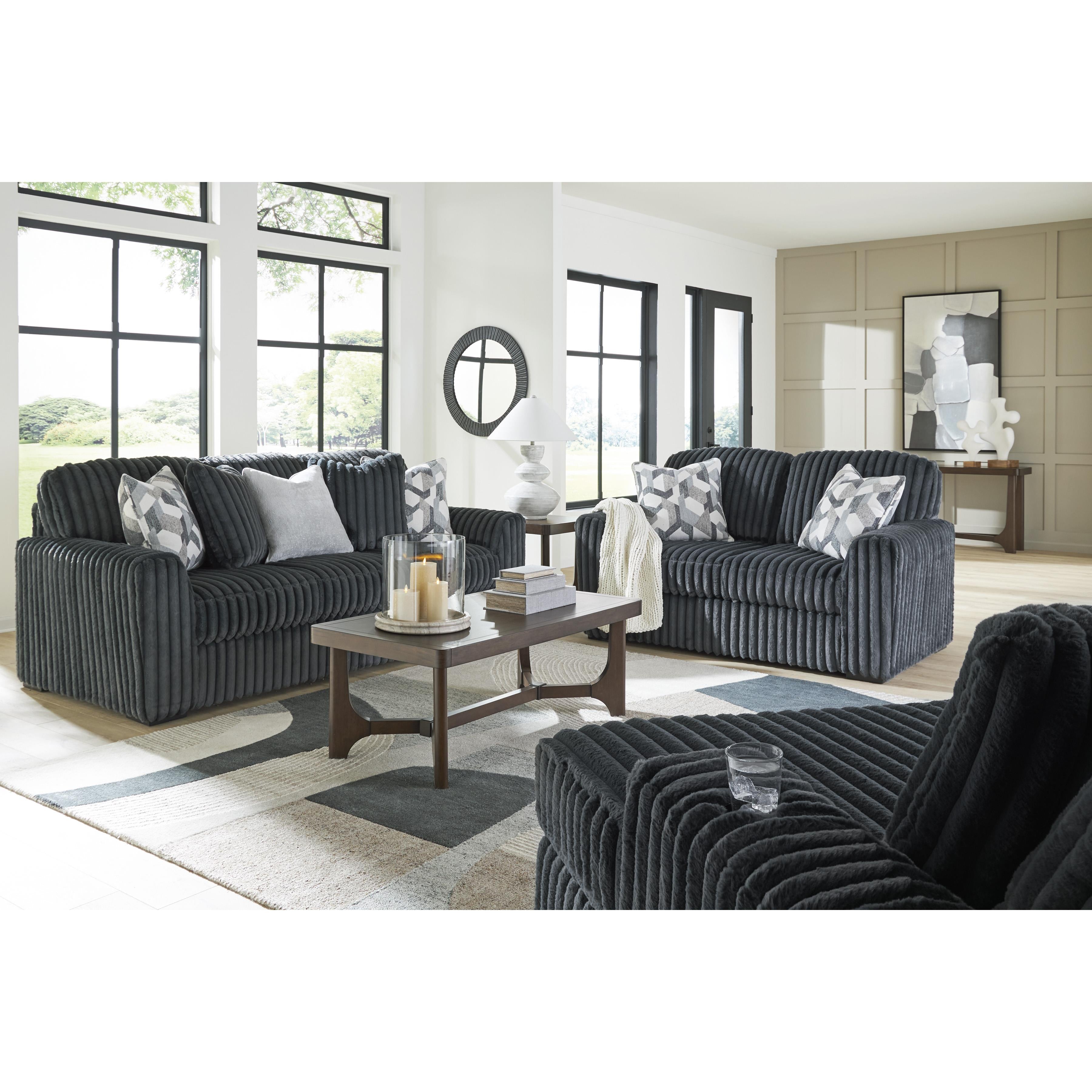  Signature Design by Ashley Midnight-Madness 9810538 Sofa IMAGE 8
